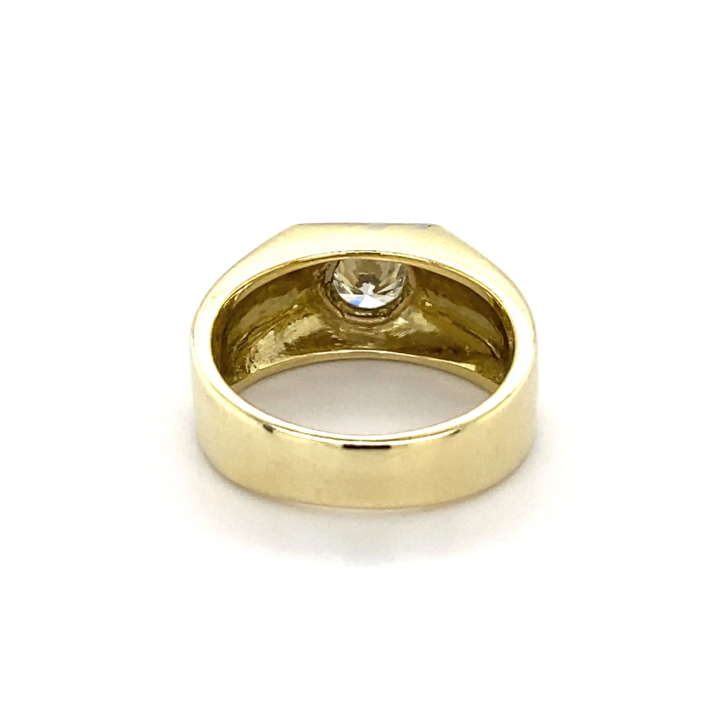 Ring Bicolor mit Brillant Ring Bicolor mit Brillant