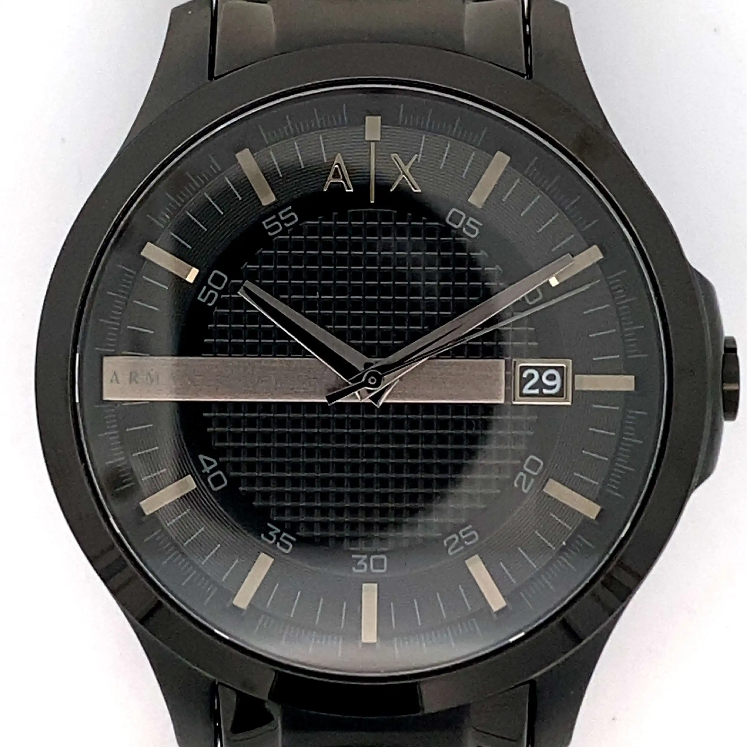 Herrenuhr Armani Exchange Hampton Uhren-Set mit Lederarmband Herrenuhr Armani Exchange Hampton Uhren-Set mit Lederarmband