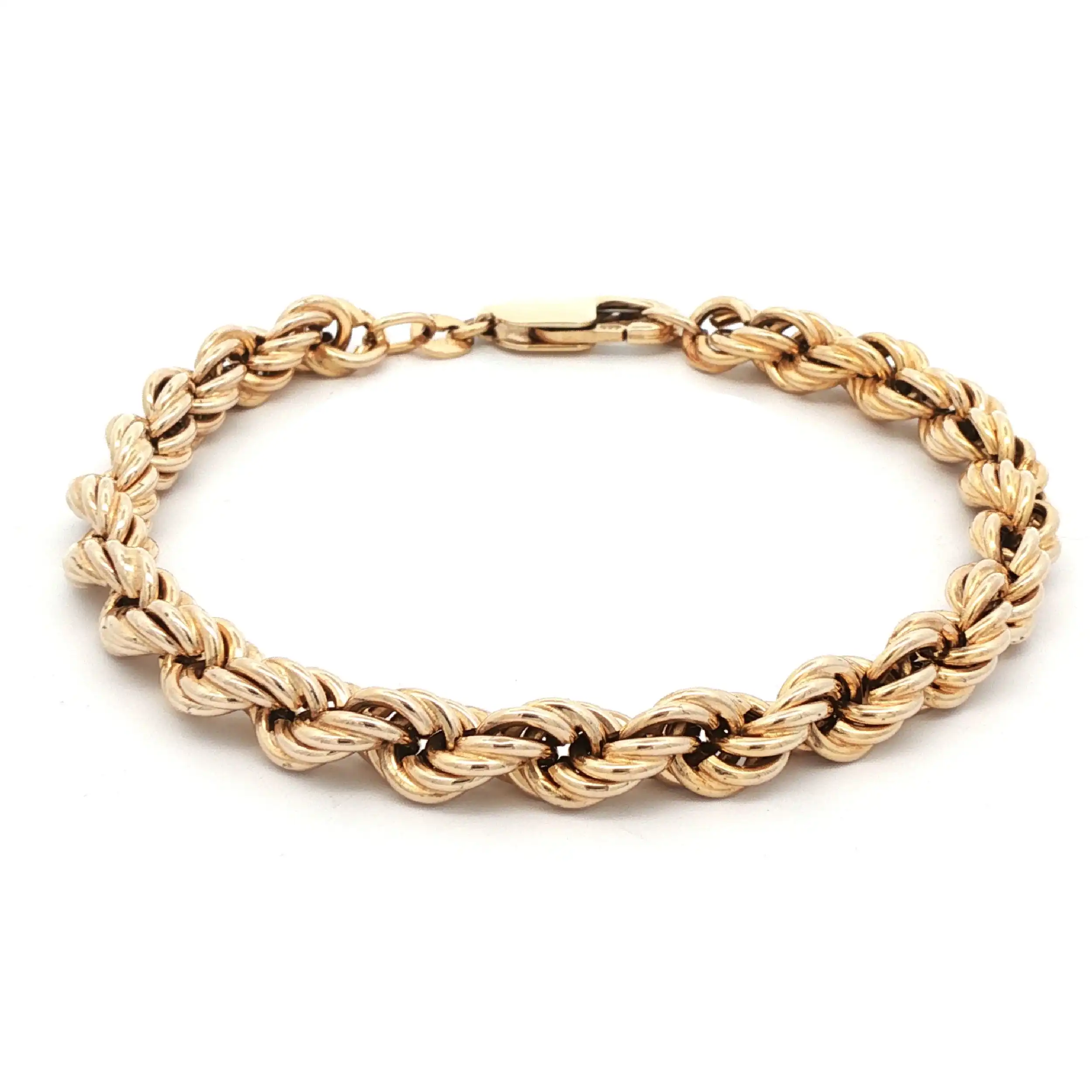 Kordelarmband Gelbgold