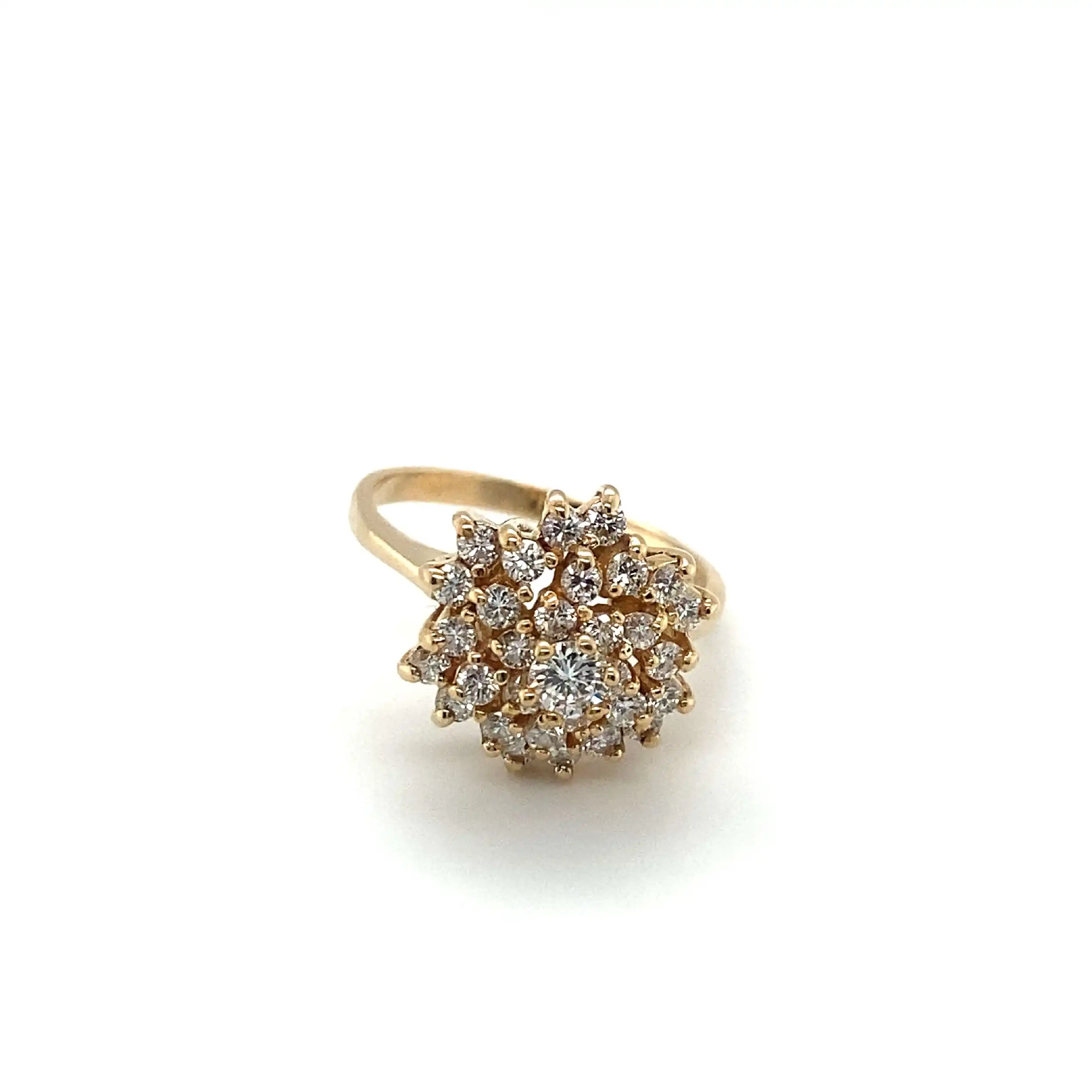 Ring Gelbgold mit Brillanten ca 1,00ct Ring Gelbgold mit Brillanten ca 1,00ct