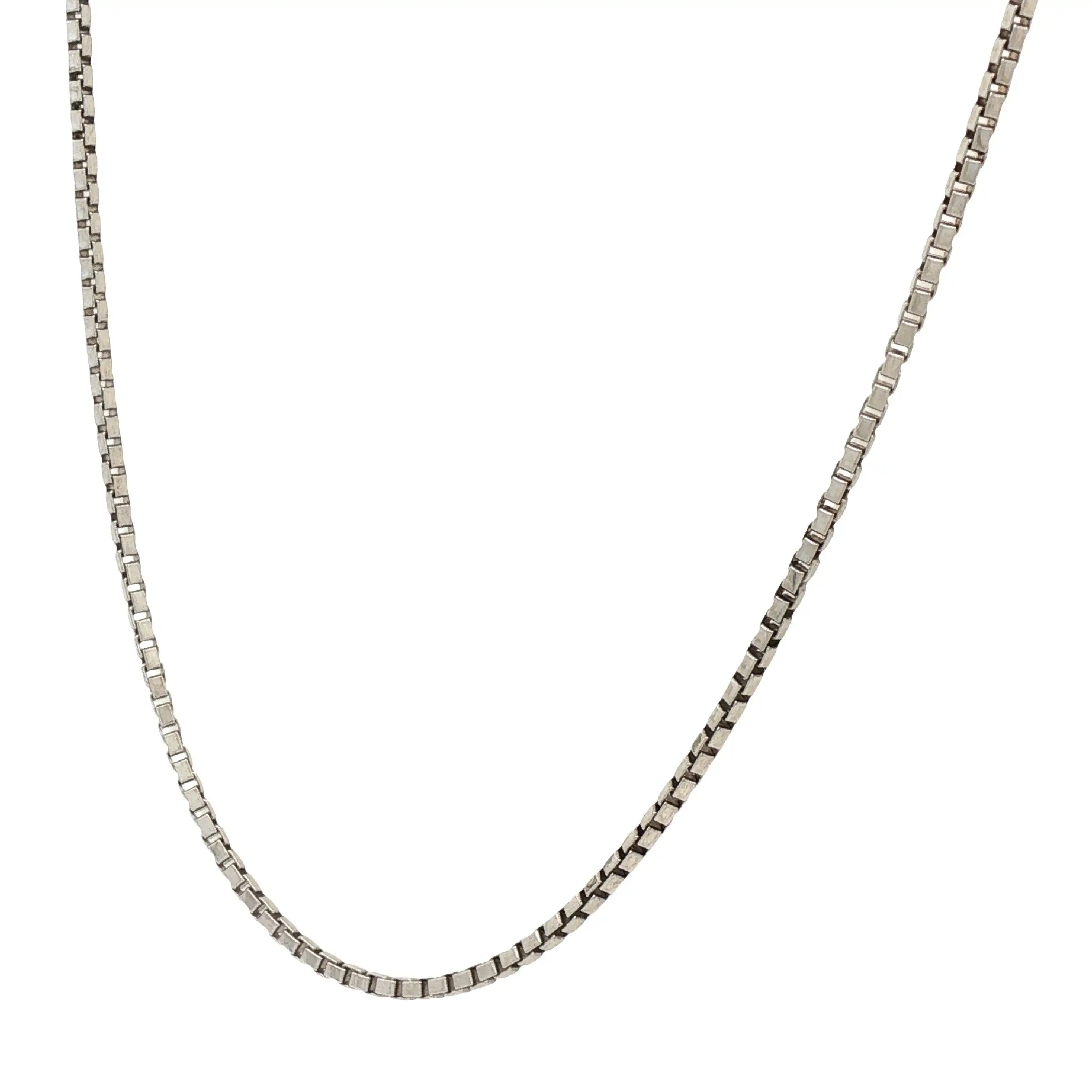 Venezianerkette Weißgold