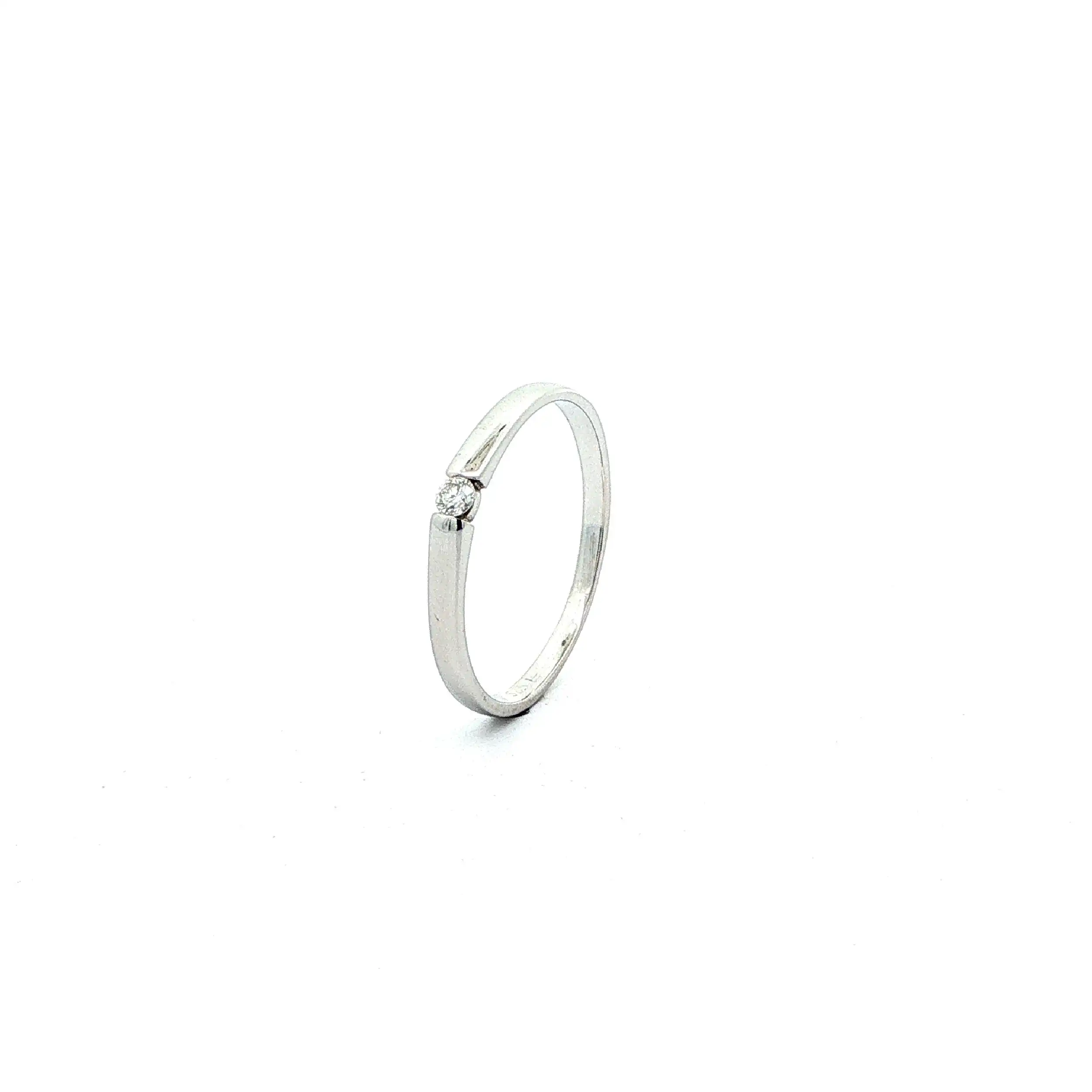 Ring Weißgold mit Brillant