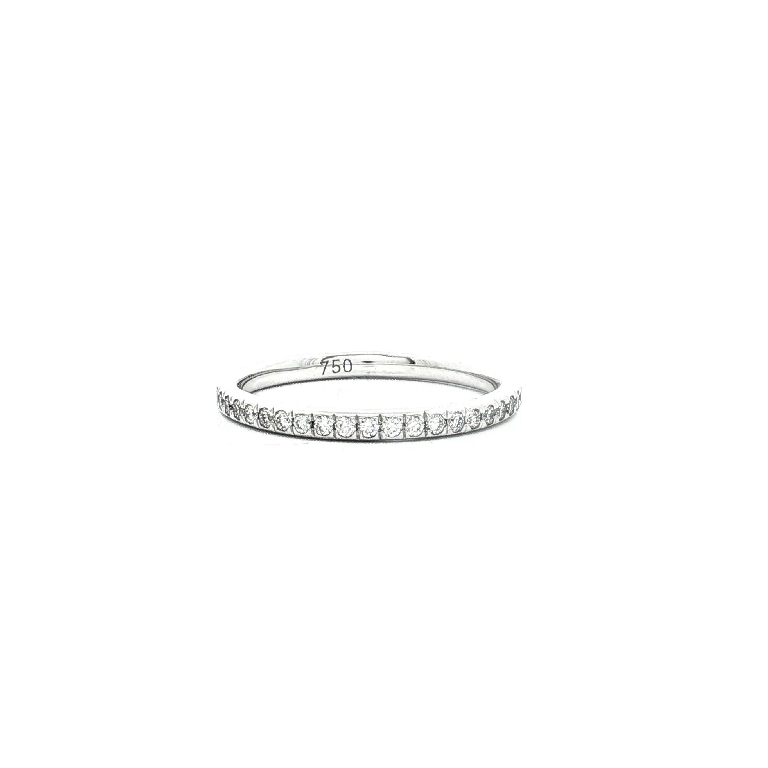 Memoryring Weißgold mit Brillanten Memoryring Weißgold mit Brillanten