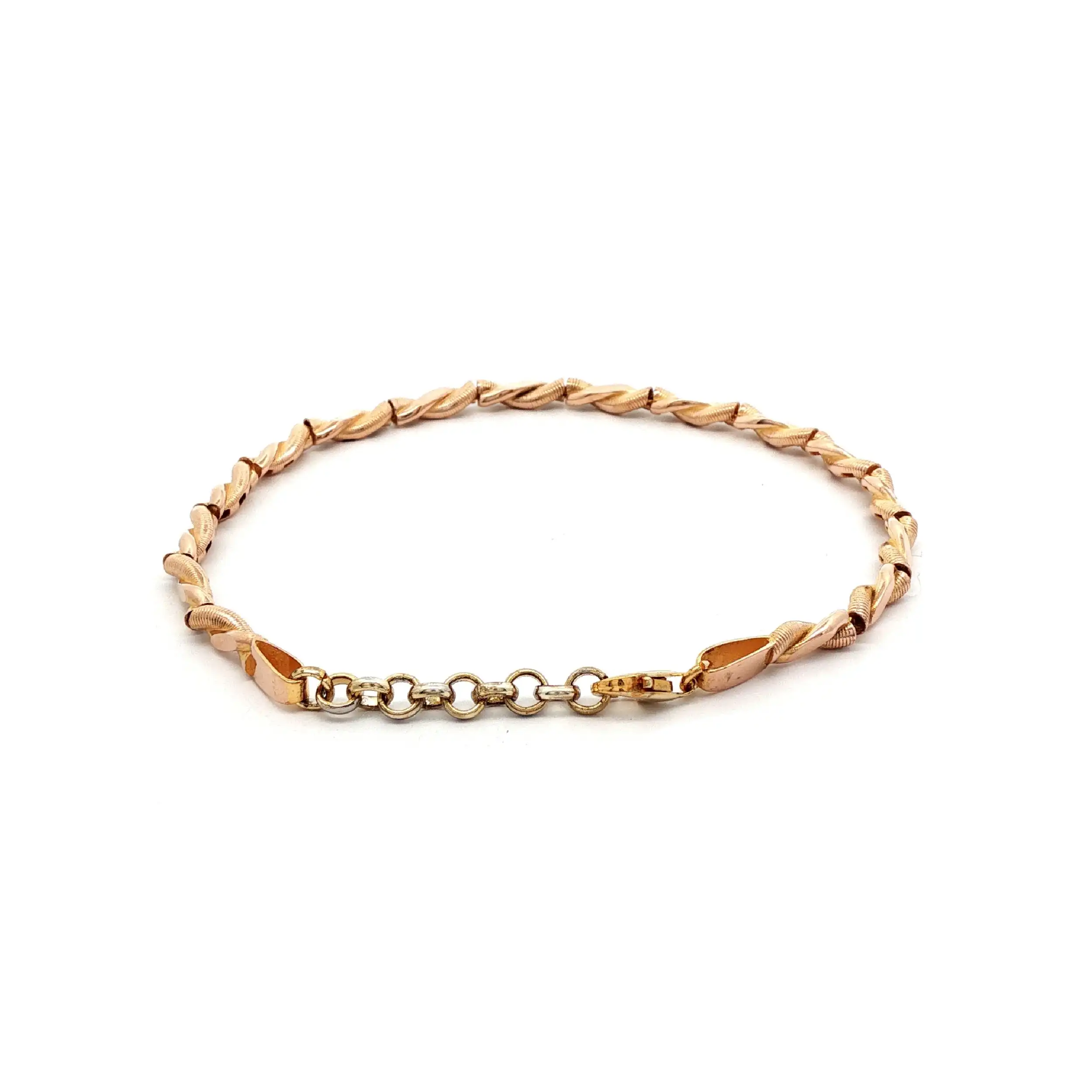 Armband Gelbgold halbmassiv Armband Gelbgold halbmassiv