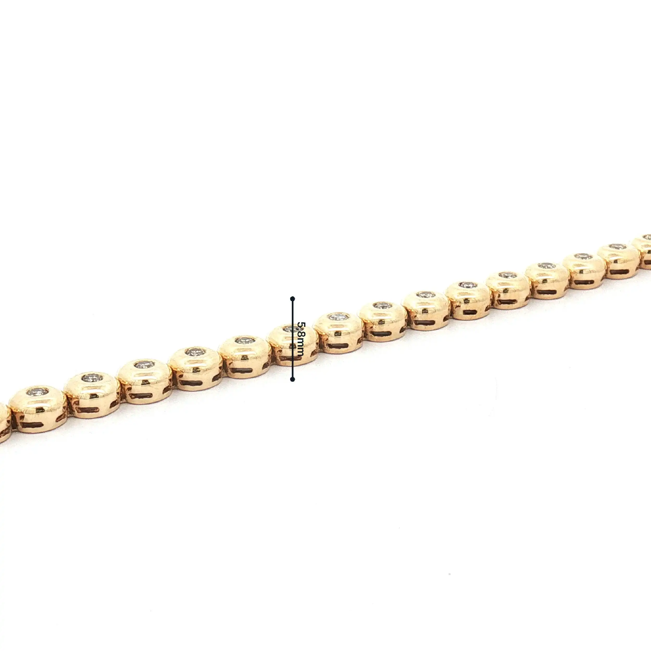 Armband Gelbgold mit Diamanten Armband Gelbgold mit Diamanten