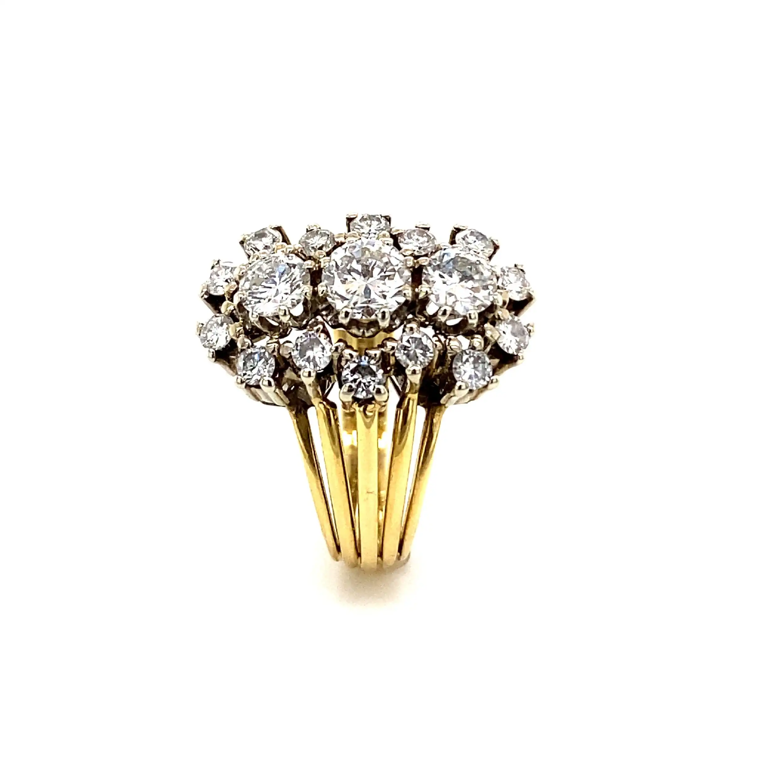 Ring Bicolor mit Brillanten Ring Bicolor mit Brillanten