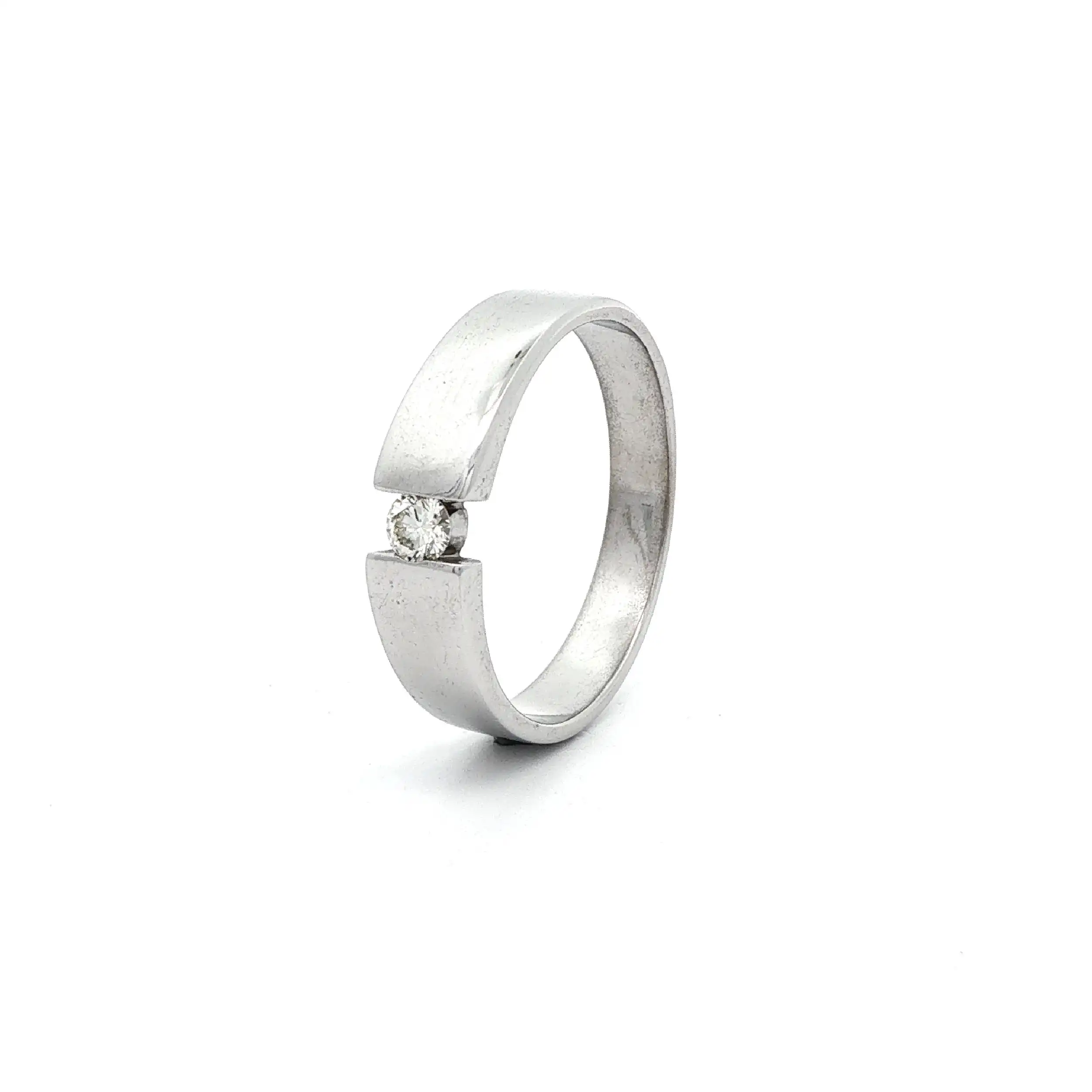 Ring Weißgold mit Brillant