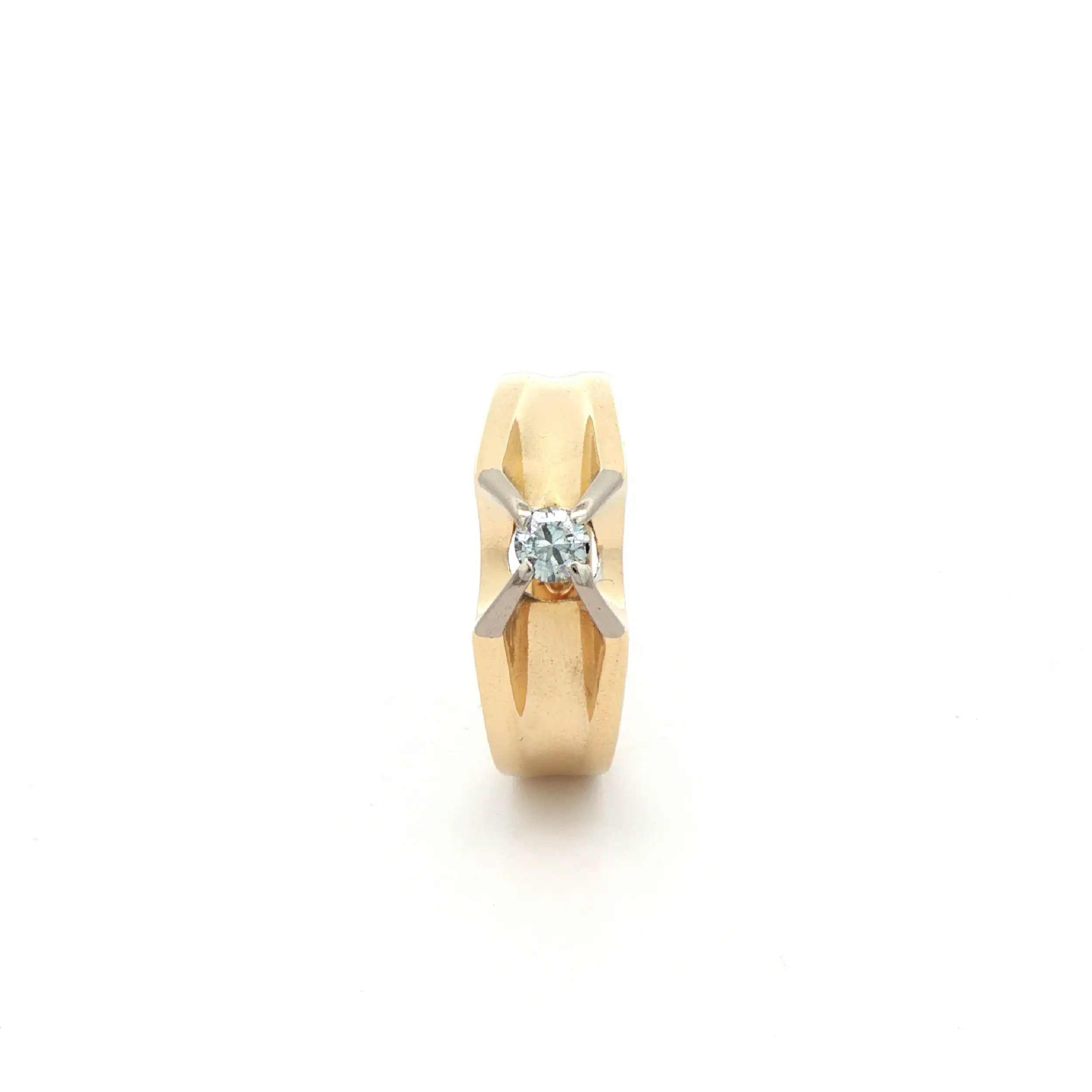 Ring Gelbgold mit Brillanten