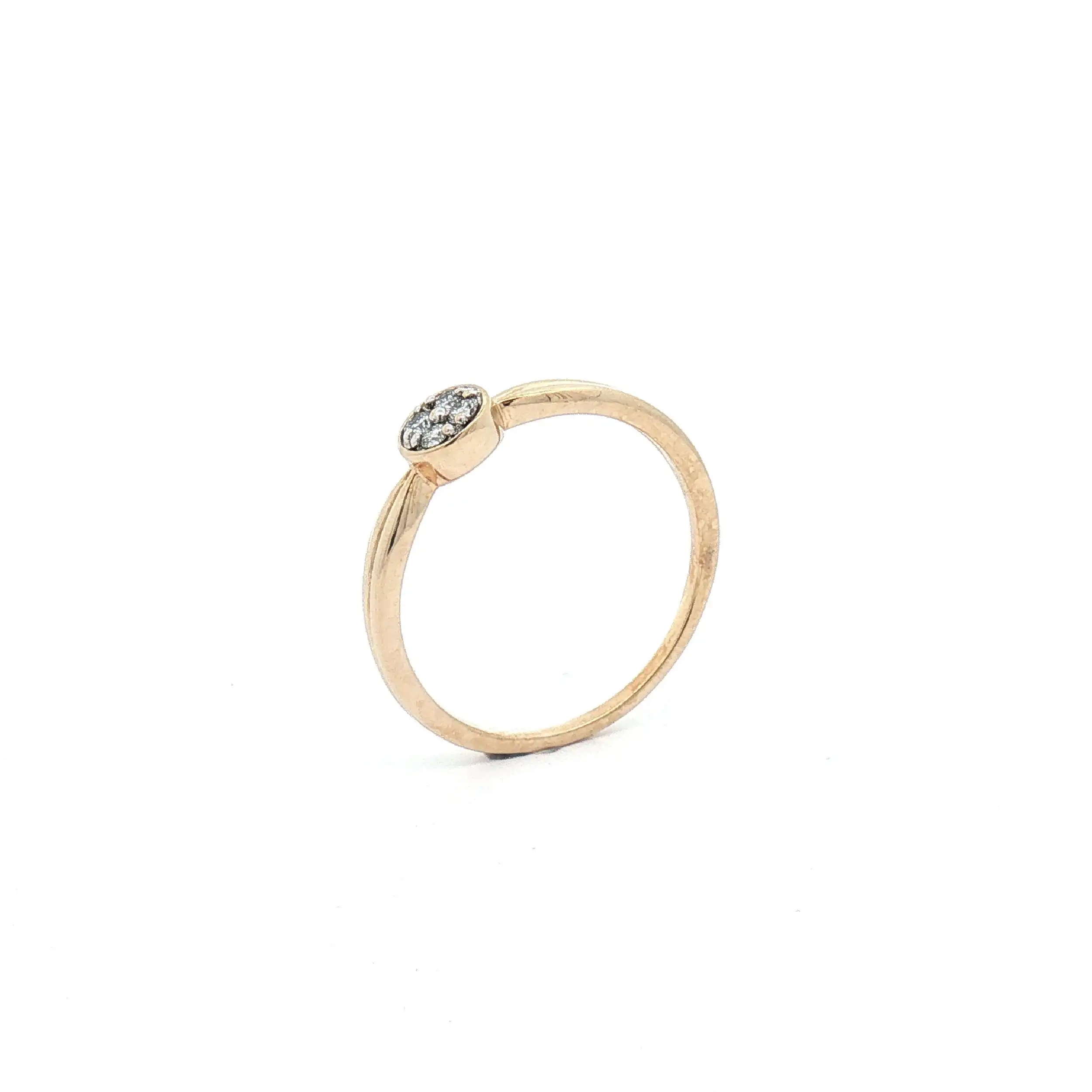 Ring Gelbgold mit Brillanten
