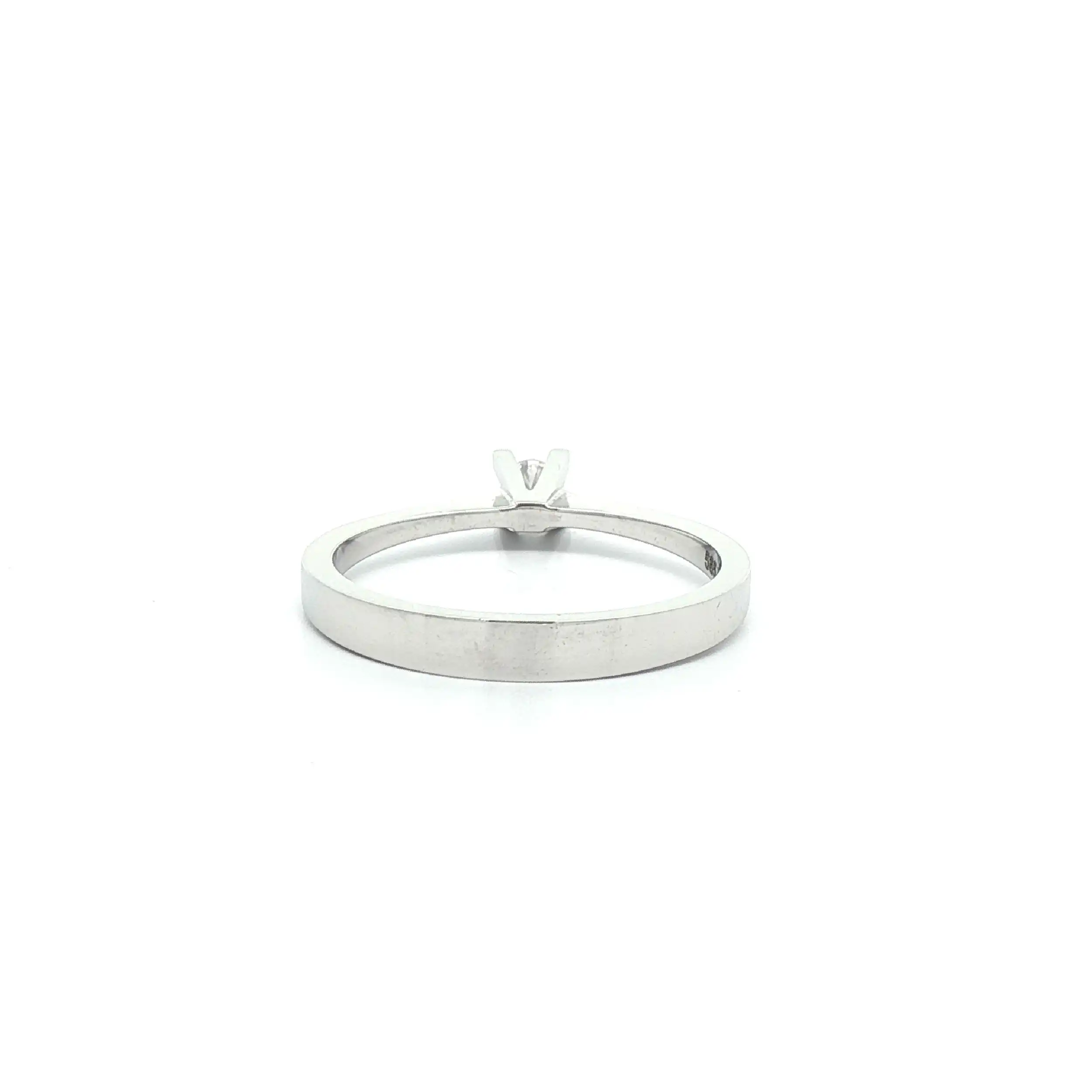 Solitärring Weißgold mit Brillant 0,10ct Solitärring Weißgold mit Brillant 0,10ct