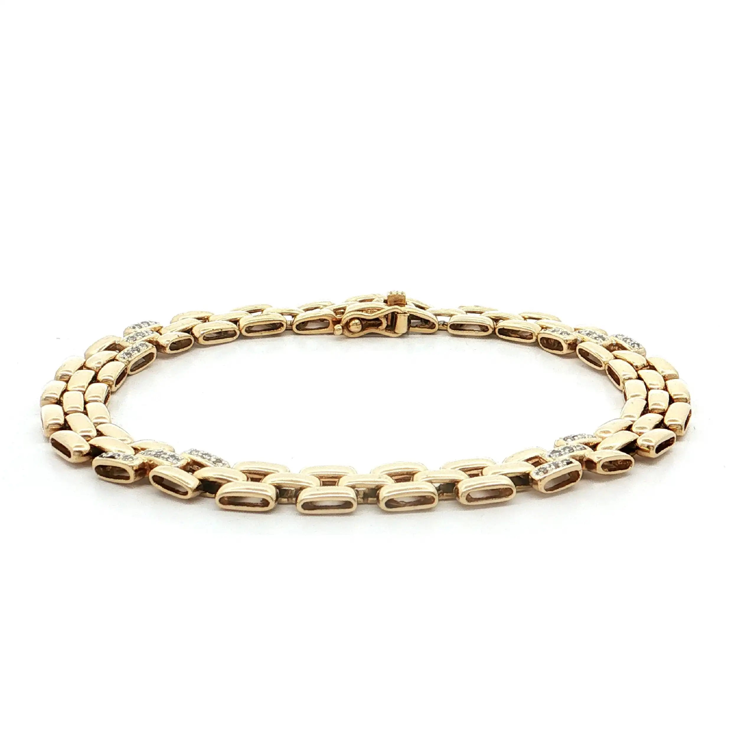 Armband Gelbgold mit Diamanten Armband Gelbgold mit Diamanten