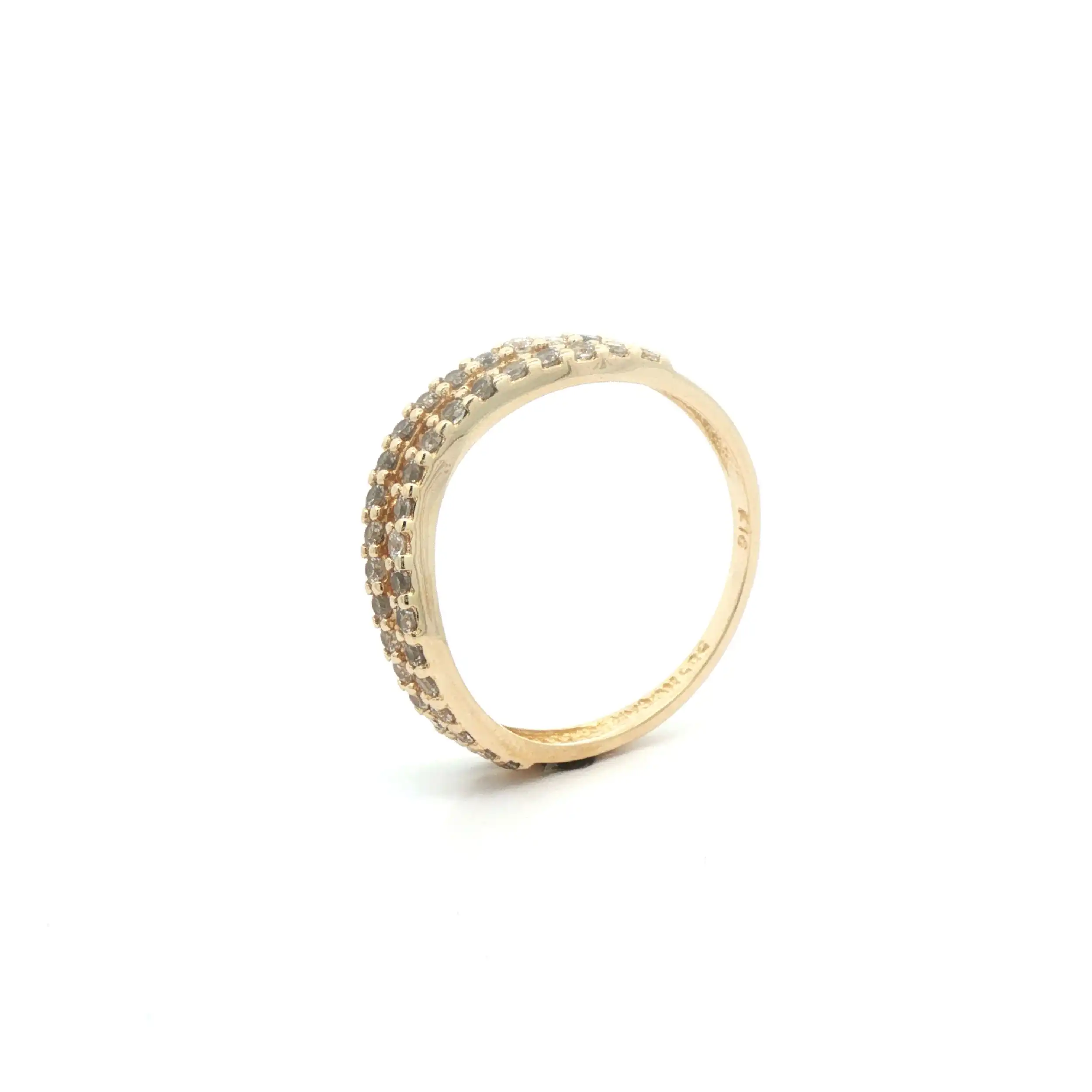Ring Gelbgold mit Zirkonia