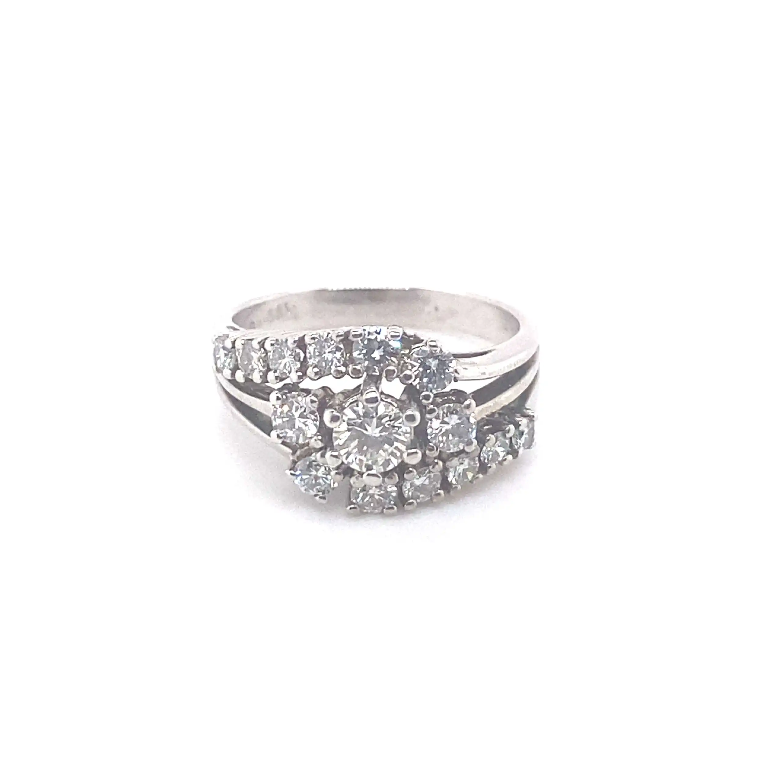 Ring Weißgold mit Brillanten