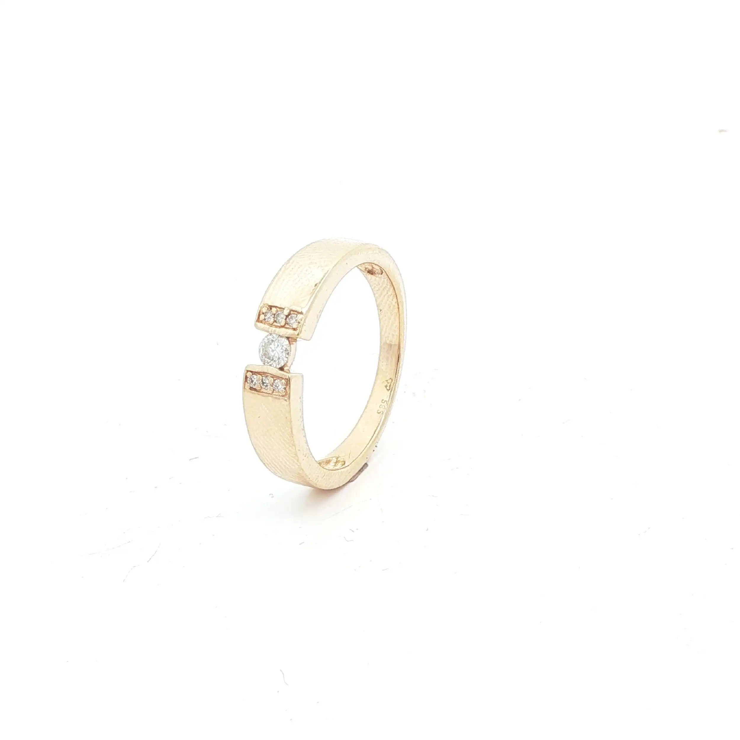 Ring Gelbgold mit Brillanten
