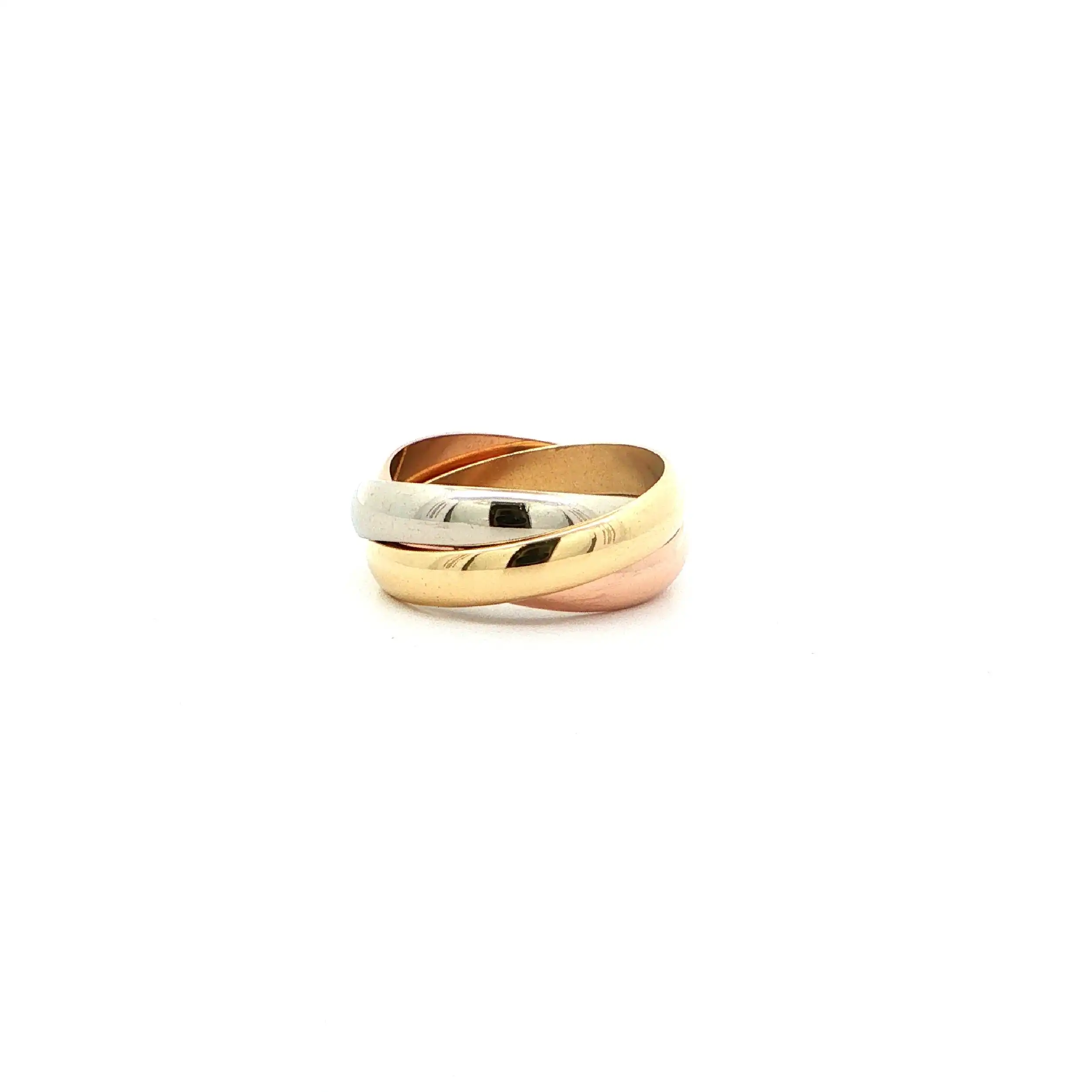 Ring Tricolor Cartier Trinity Ring Tricolor Cartier Trinity