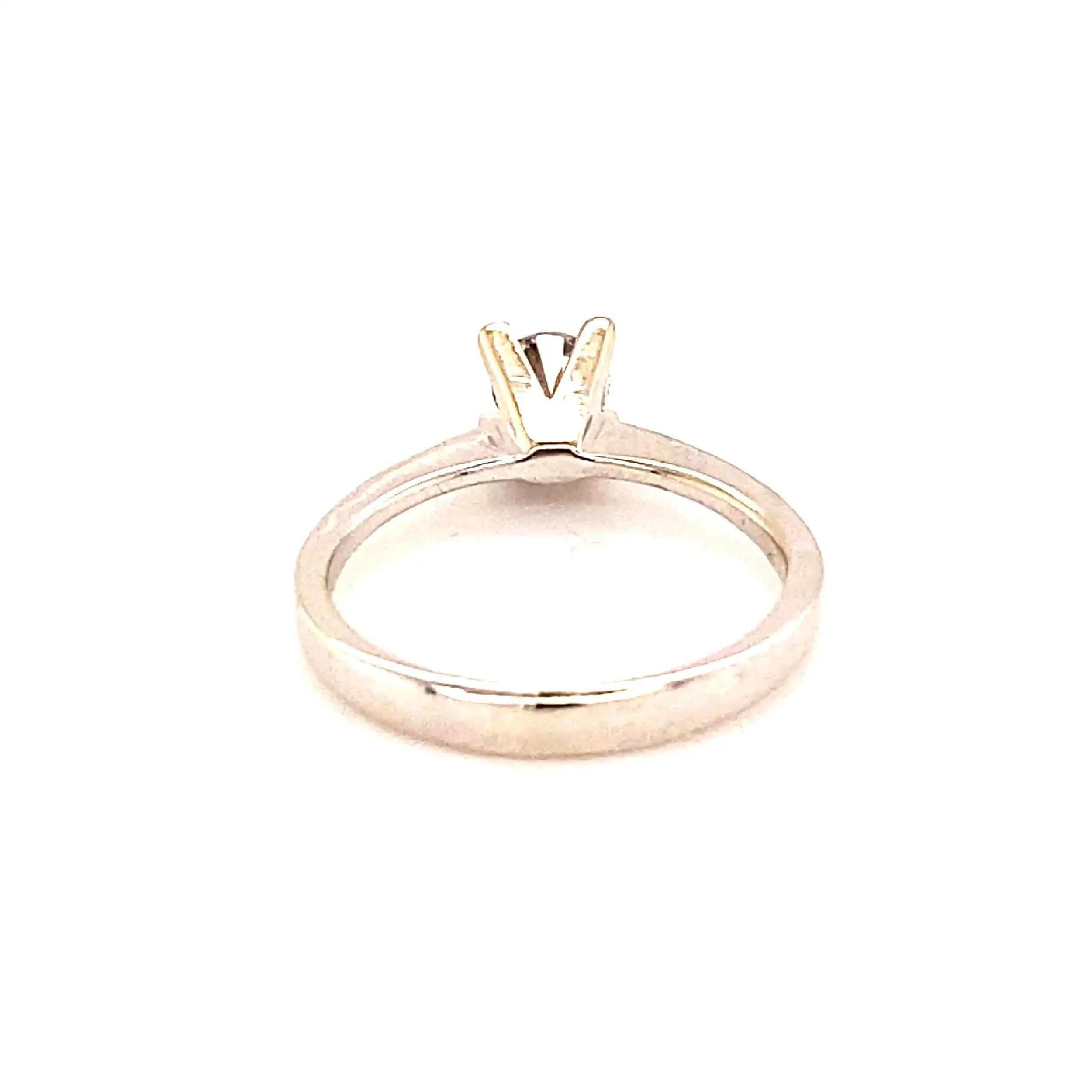 Ring Weißgold mit Solitär Brillant