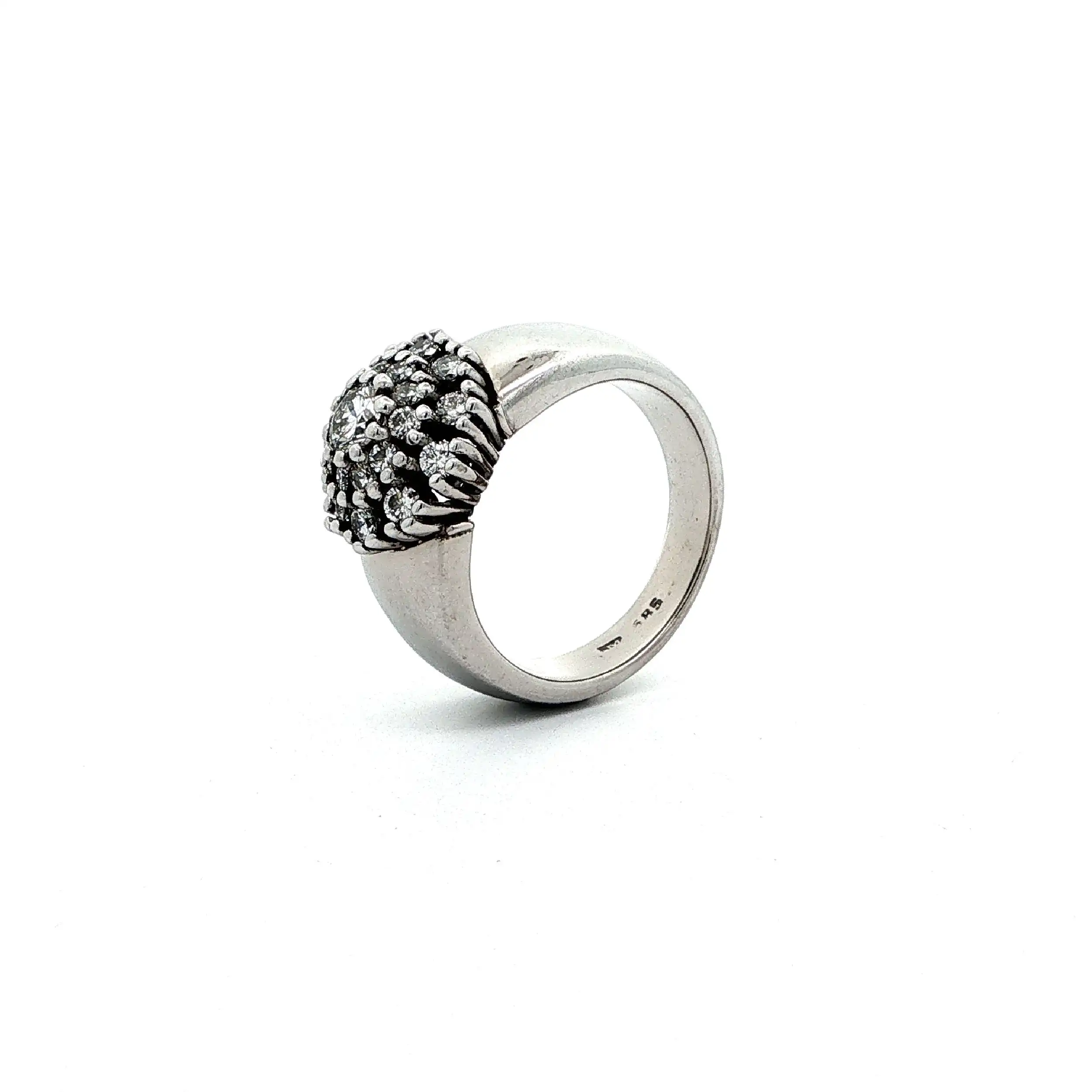 Ring Weißgold mit Brillanten