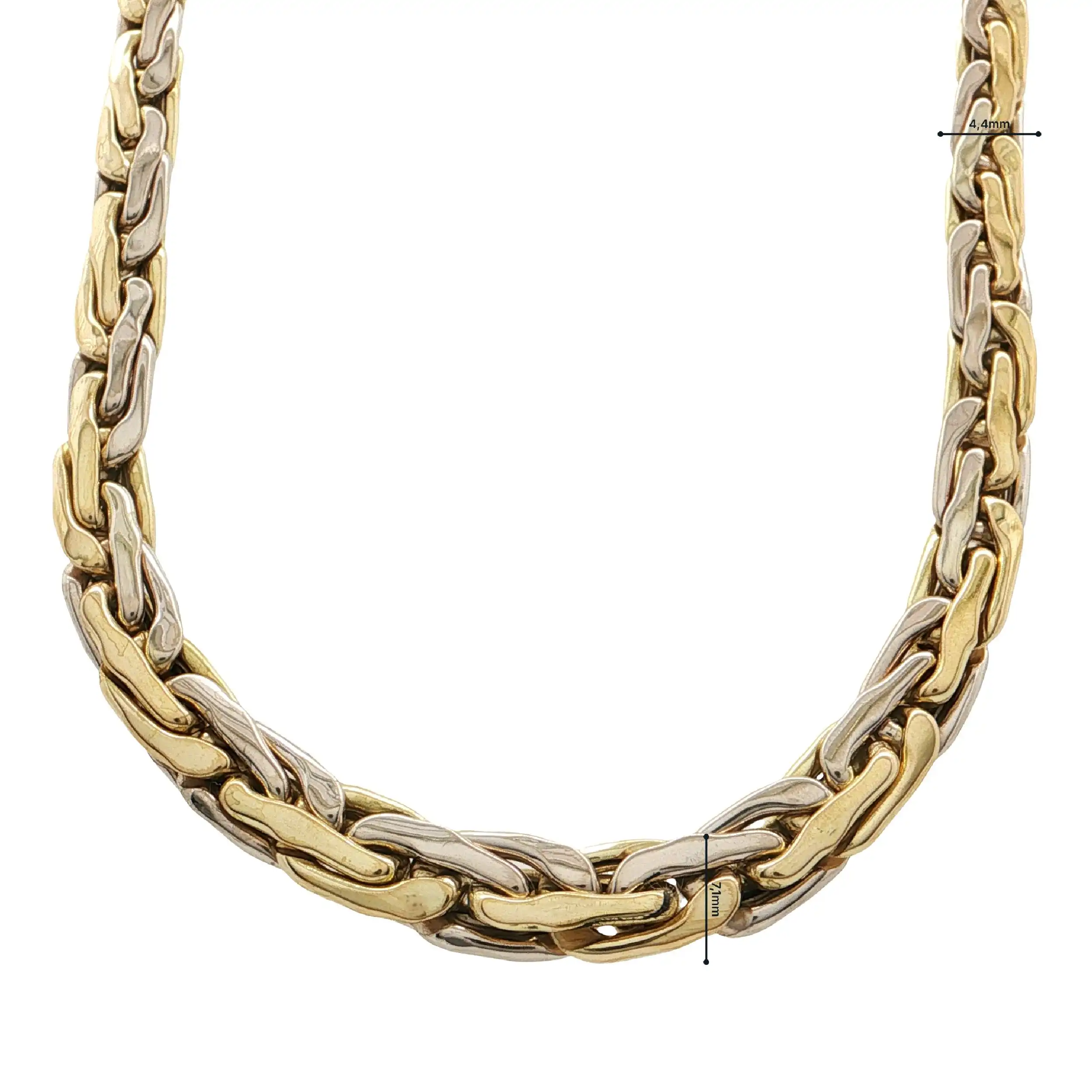 Collier Bicolor mit Saphiren Collier Bicolor mit Saphiren