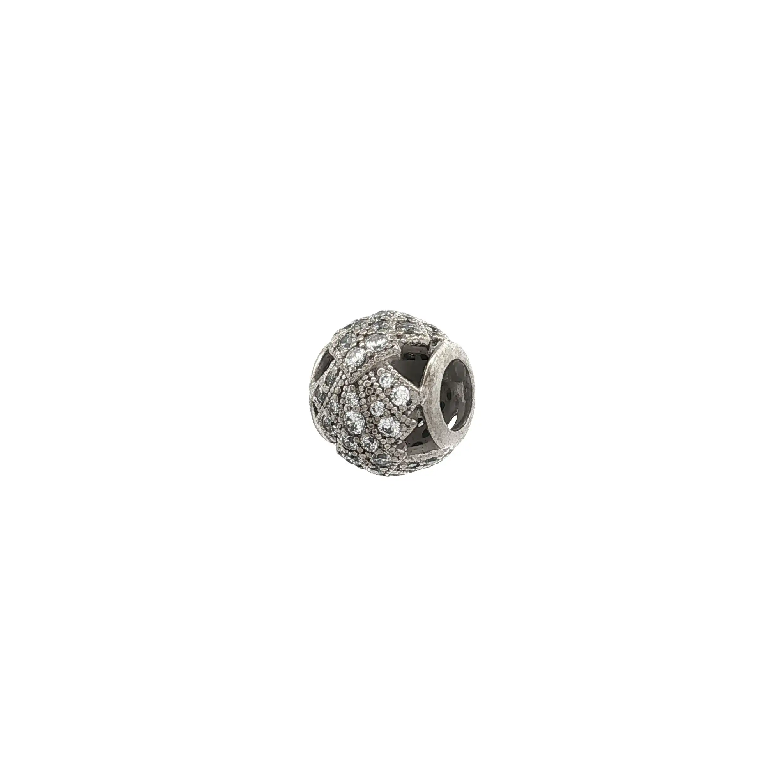 Charm Silber Pandora mit Zirkonia Charm Silber Pandora mit Zirkonia