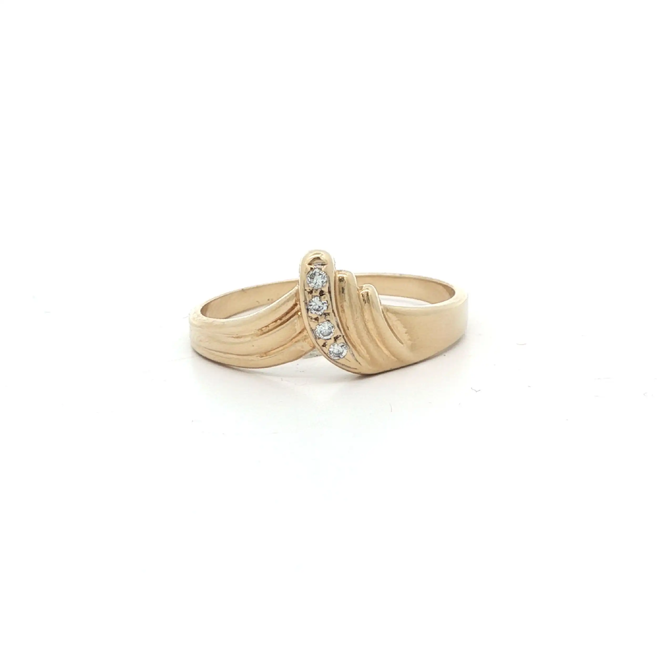 Ring Gelbgold mit Brillanten Ring Gelbgold mit Brillanten