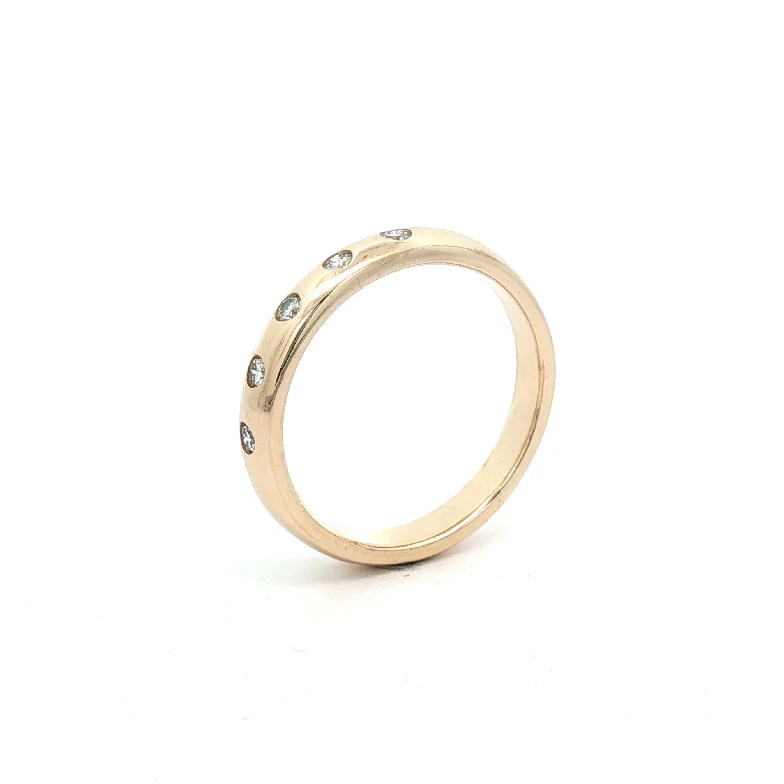 Ring Gelbgold mit Brillanten