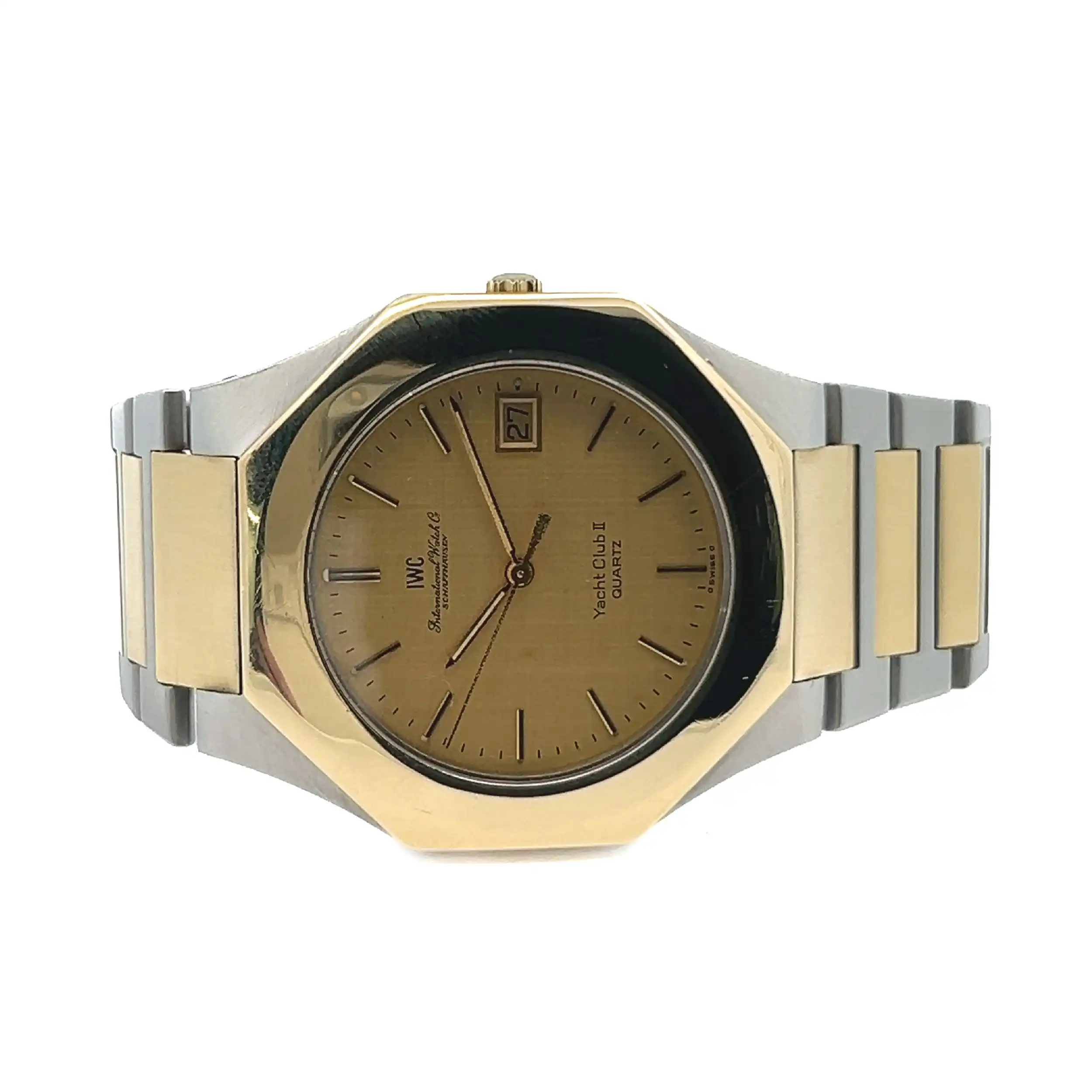 Herrenuhr IWC Yacht Club 2 Stahl Gold Quartz Herrenuhr IWC Yacht Club 2 Stahl Gold Quartz