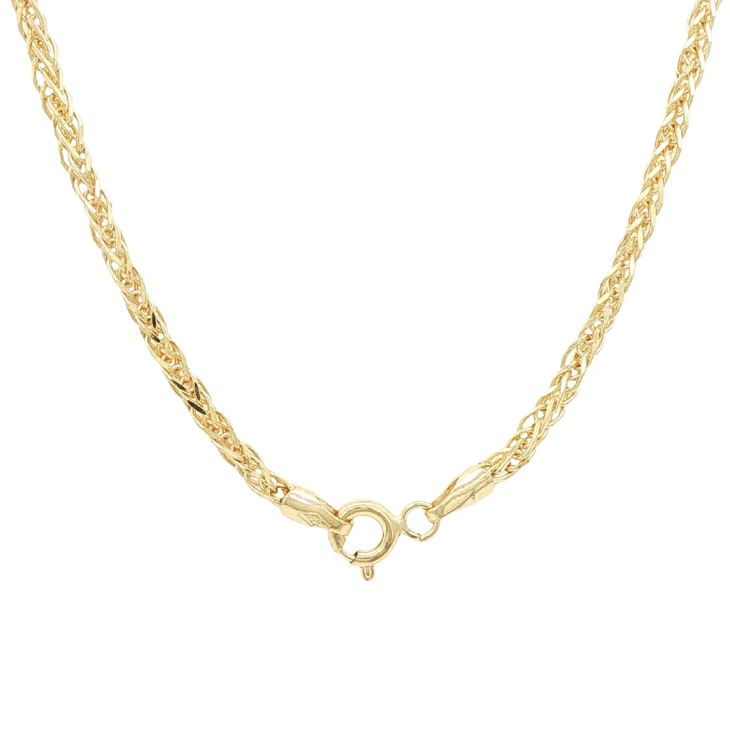 Zopfkette Gelbgold Zopfkette Gelbgold