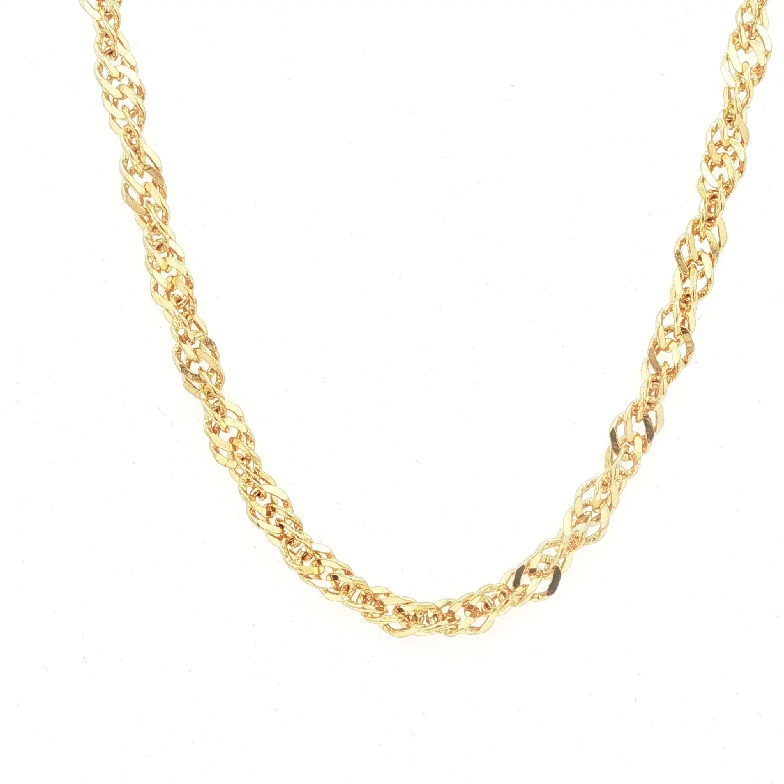 Kette Gelbgold gedreht