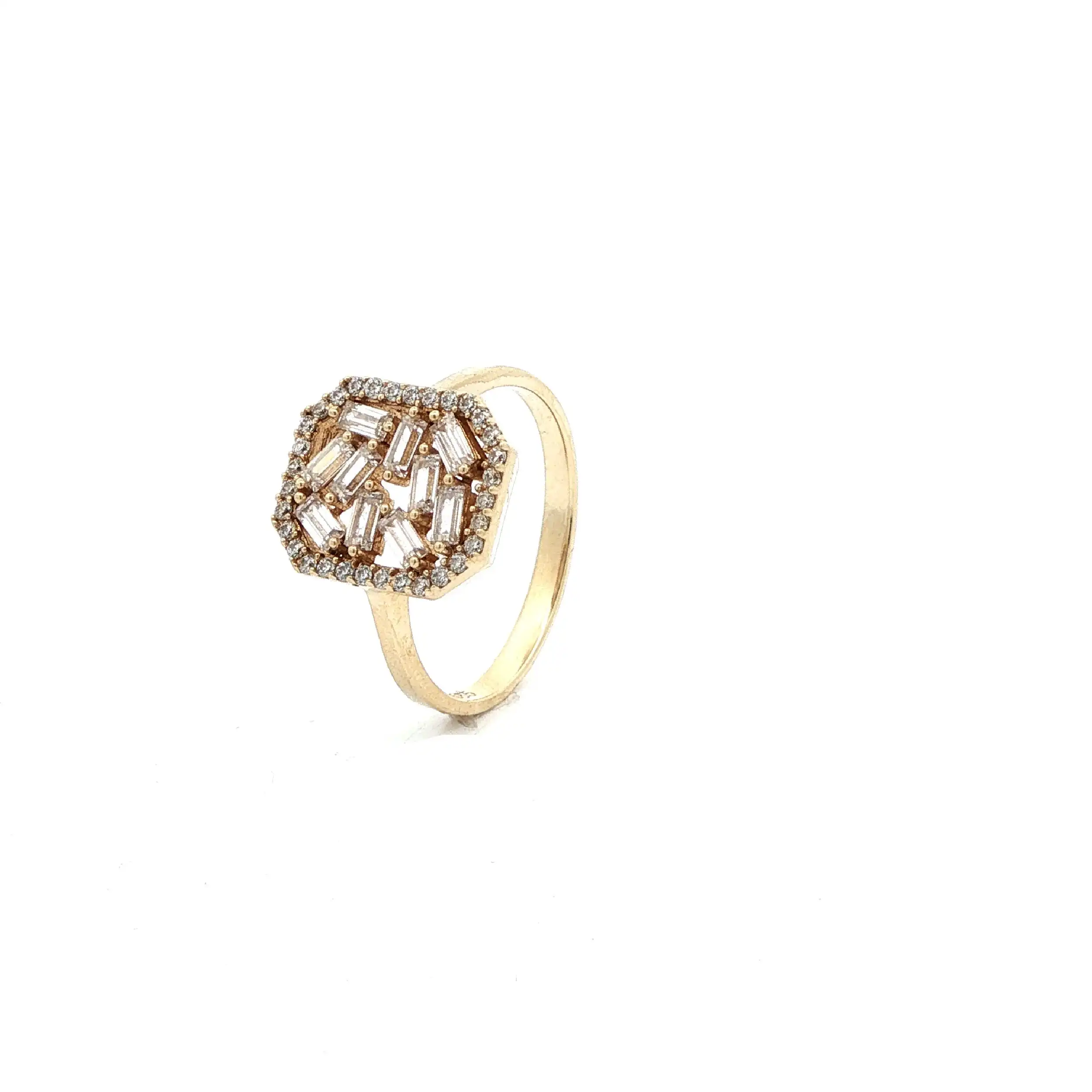 Ring Gelbgold mit Zirkonia