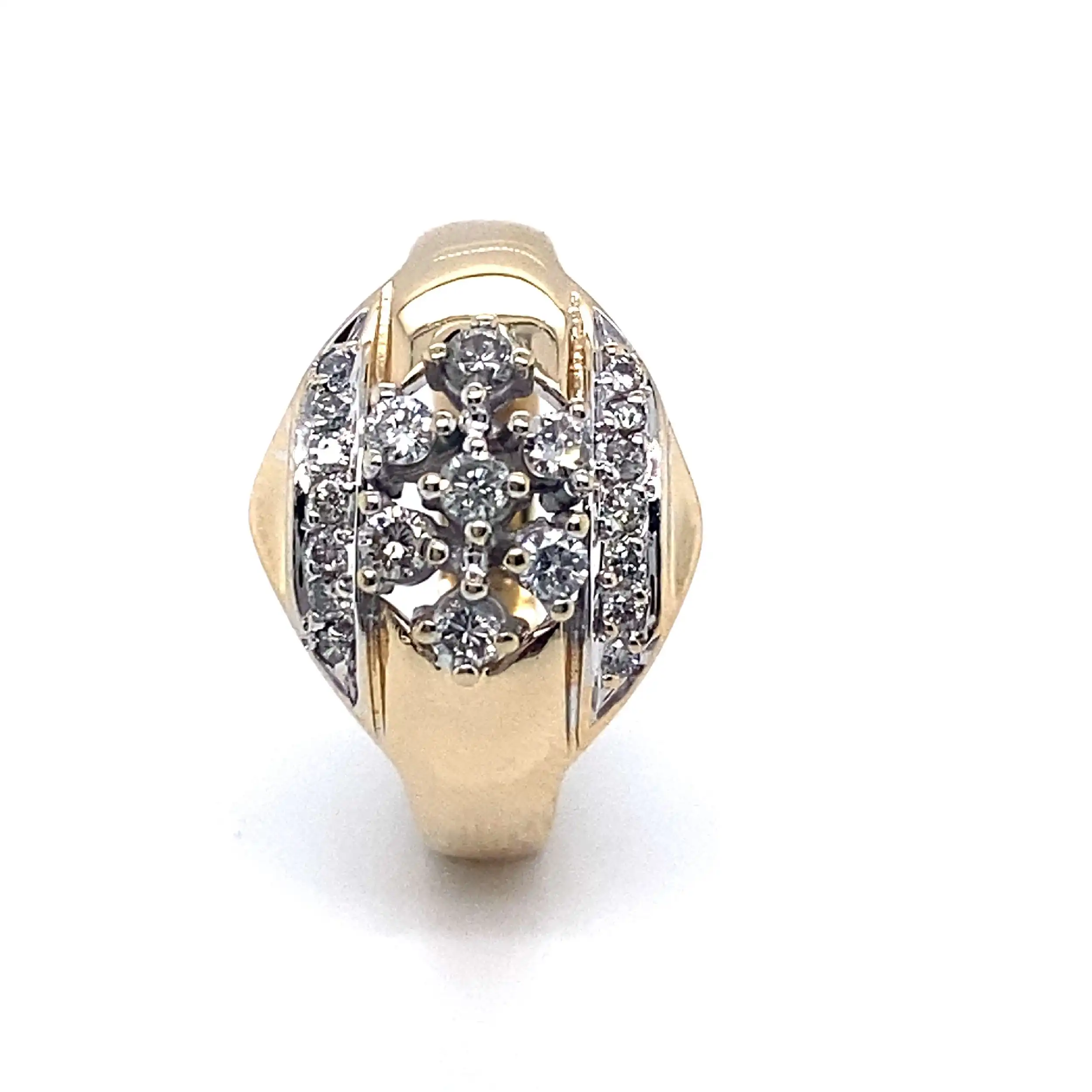 Ring Gelbgold mit Brillanten Ring Gelbgold mit Brillanten