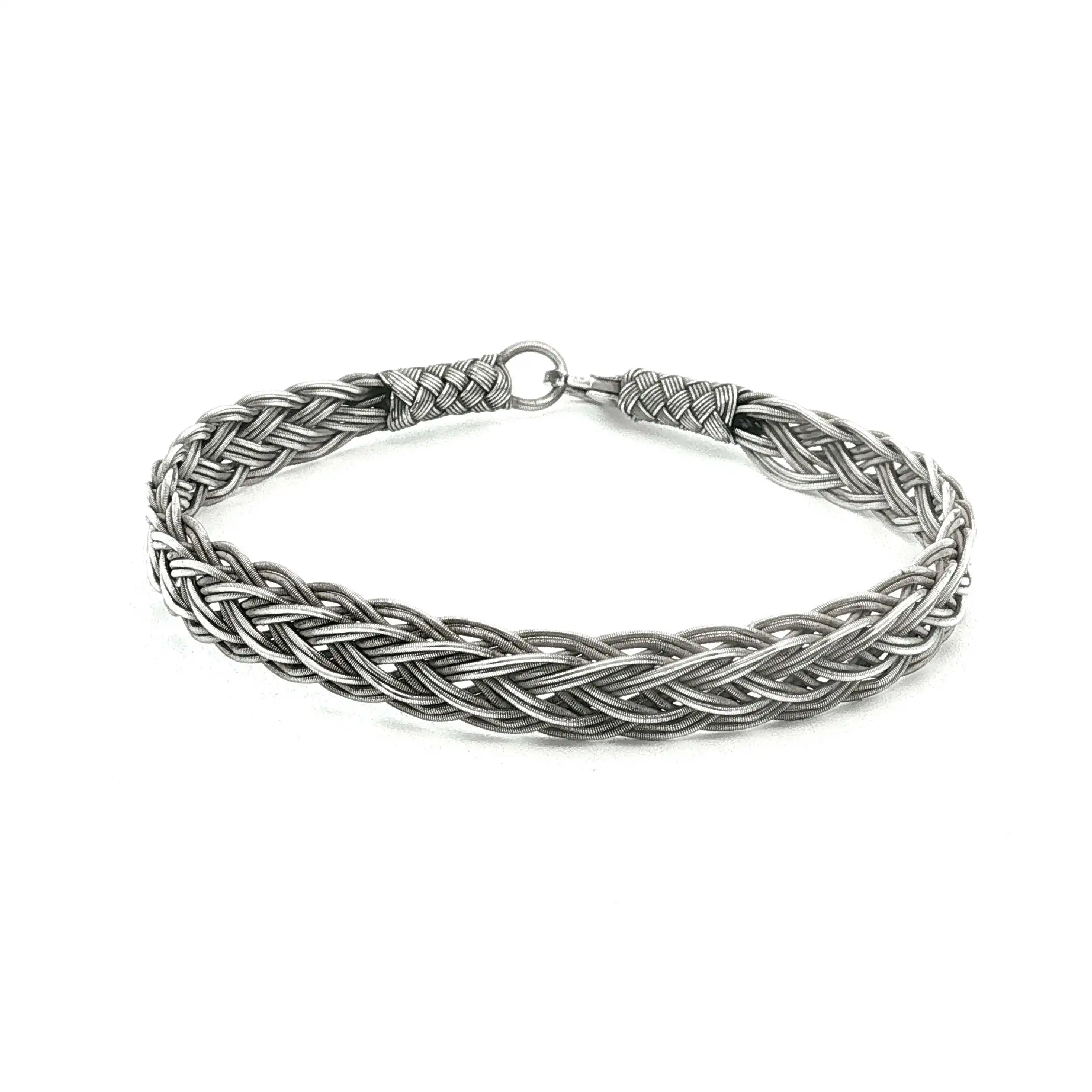 Armband Silber geflochten