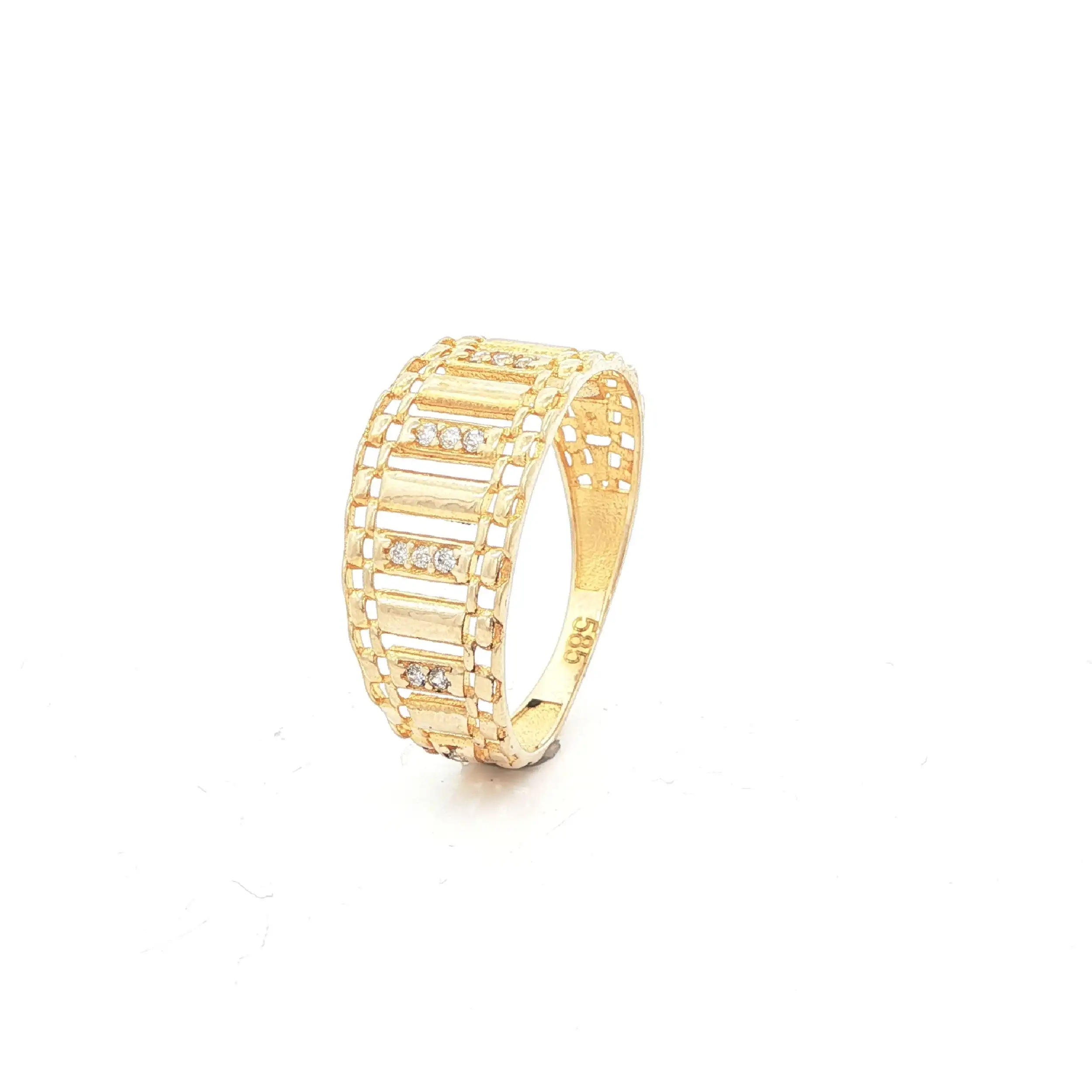 Ring Gelbgold mit Zirkonia Ring Gelbgold mit Zirkonia