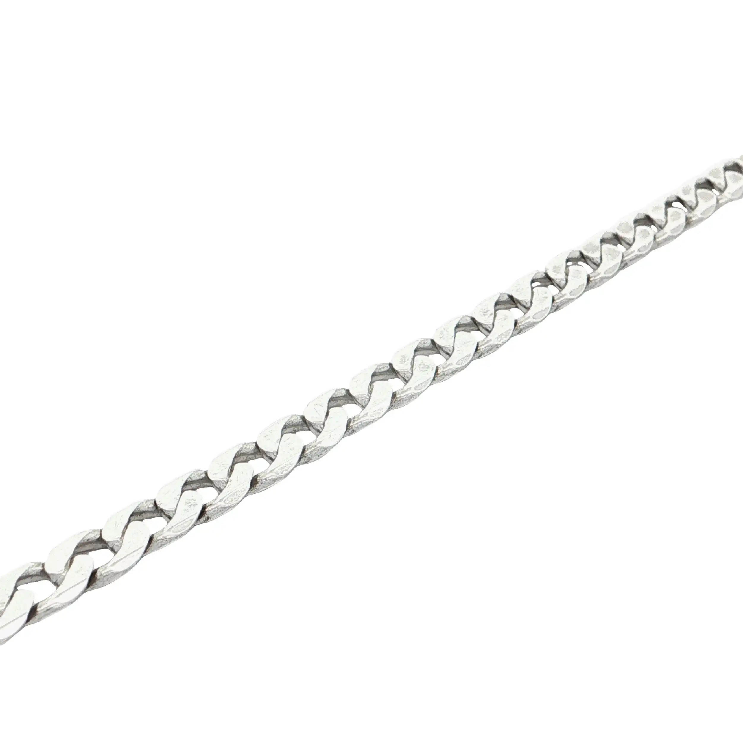 Panzerarmband Silber