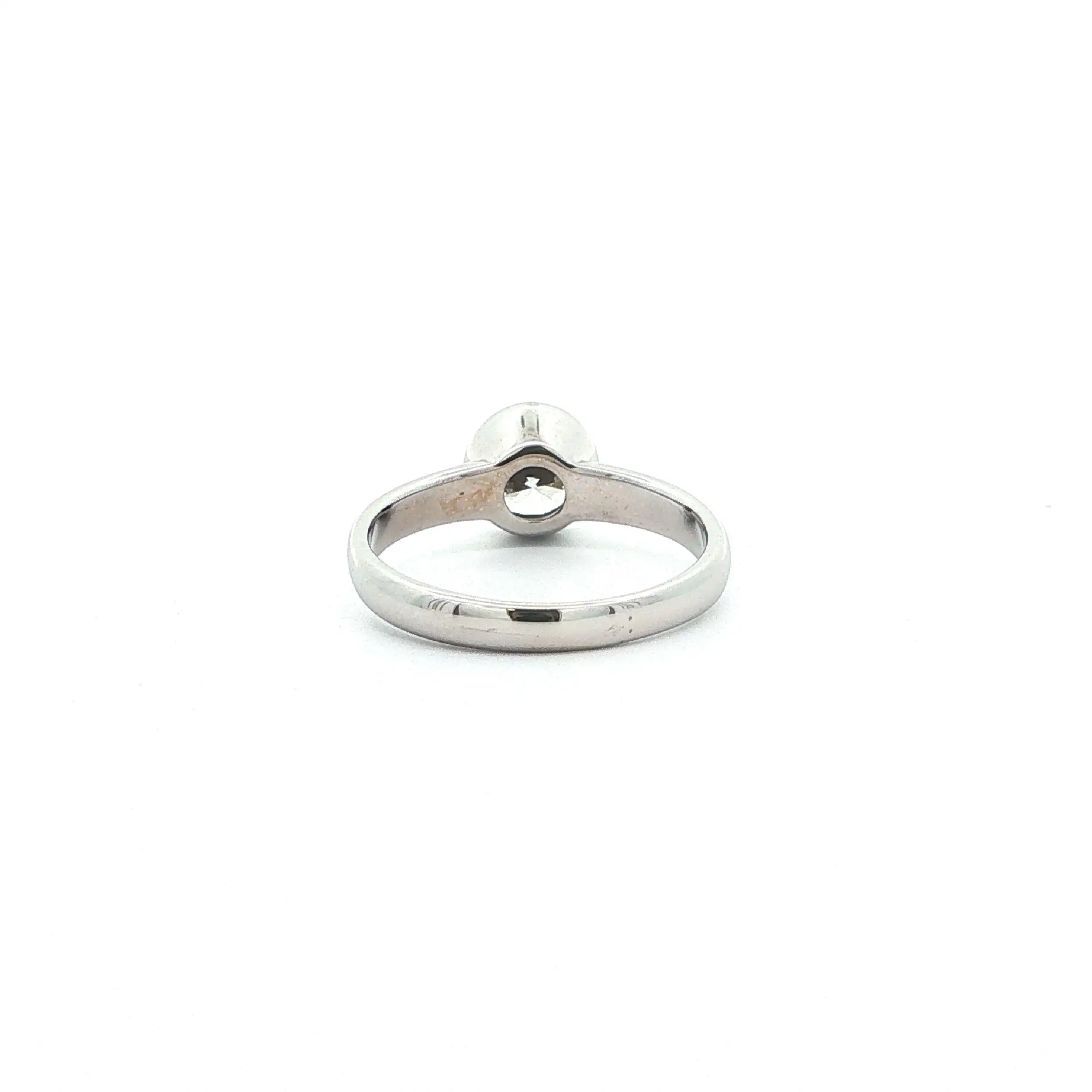Ring Weißgold mit Brillant Ring Weißgold mit Brillant