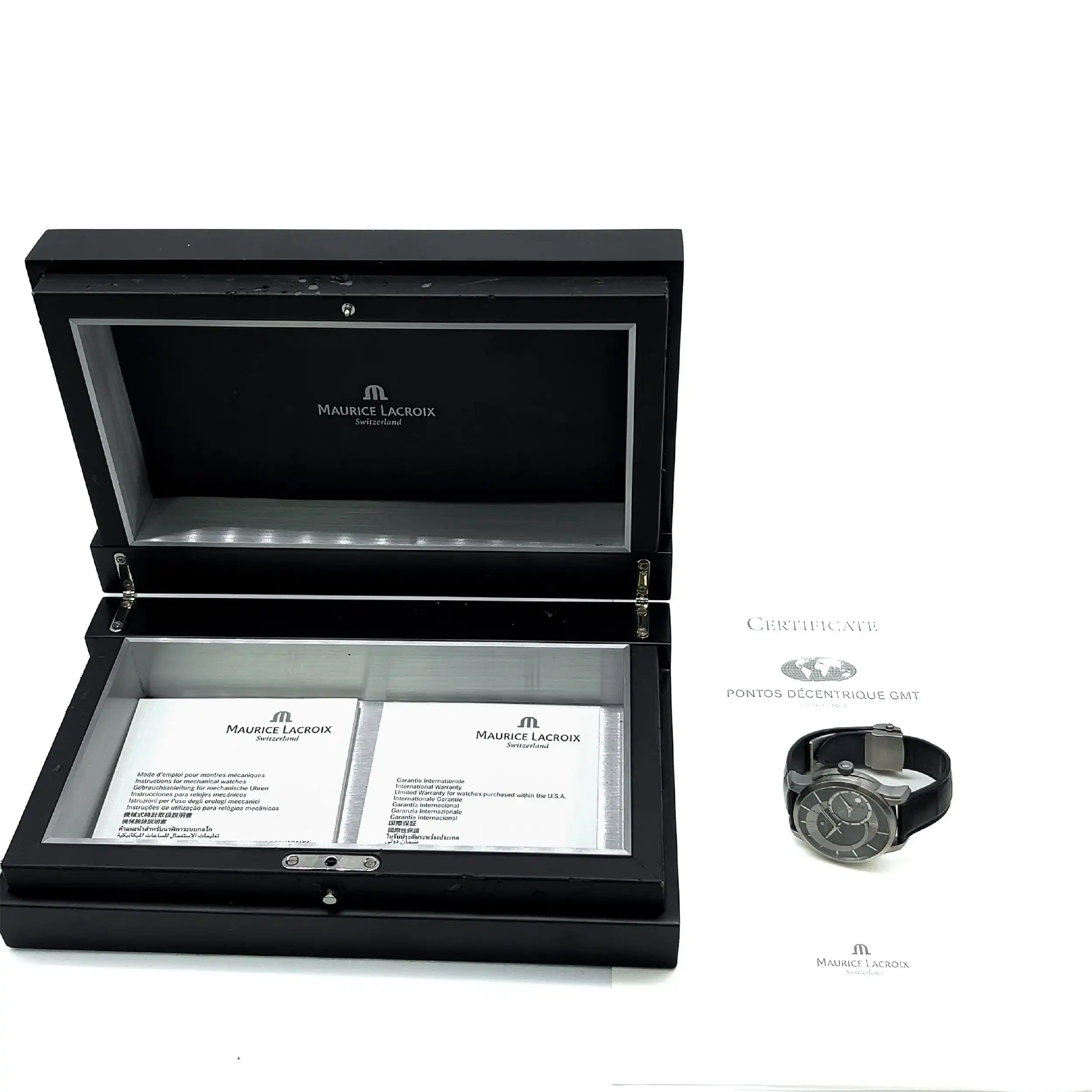 Herrenuhr Maurice Lacroix Pontos Referenz PT6108 mit Zertifikat Herrenuhr Maurice Lacroix Pontos Referenz PT6108 mit Zertifikat