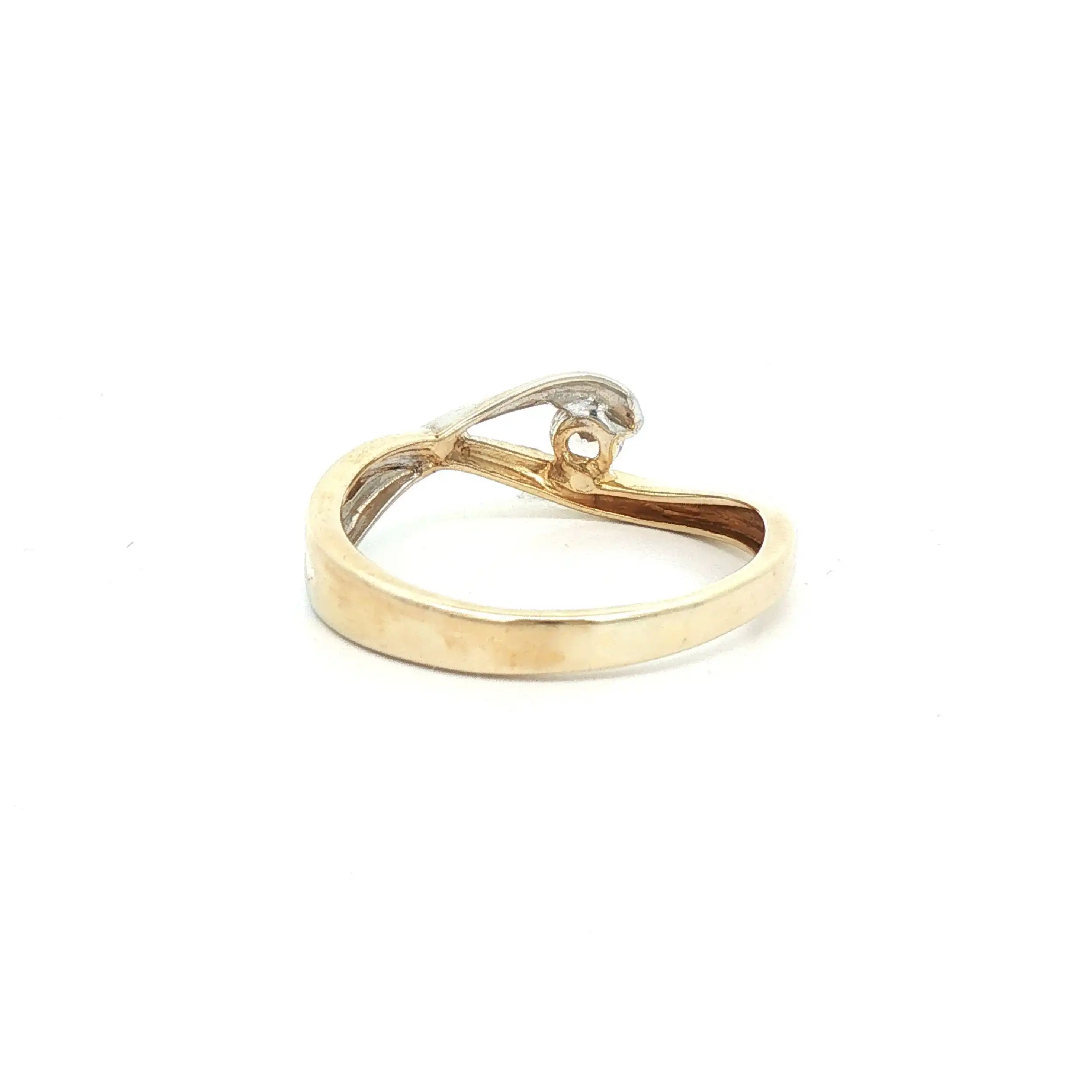 Ring Bicolor mit Zirkonia