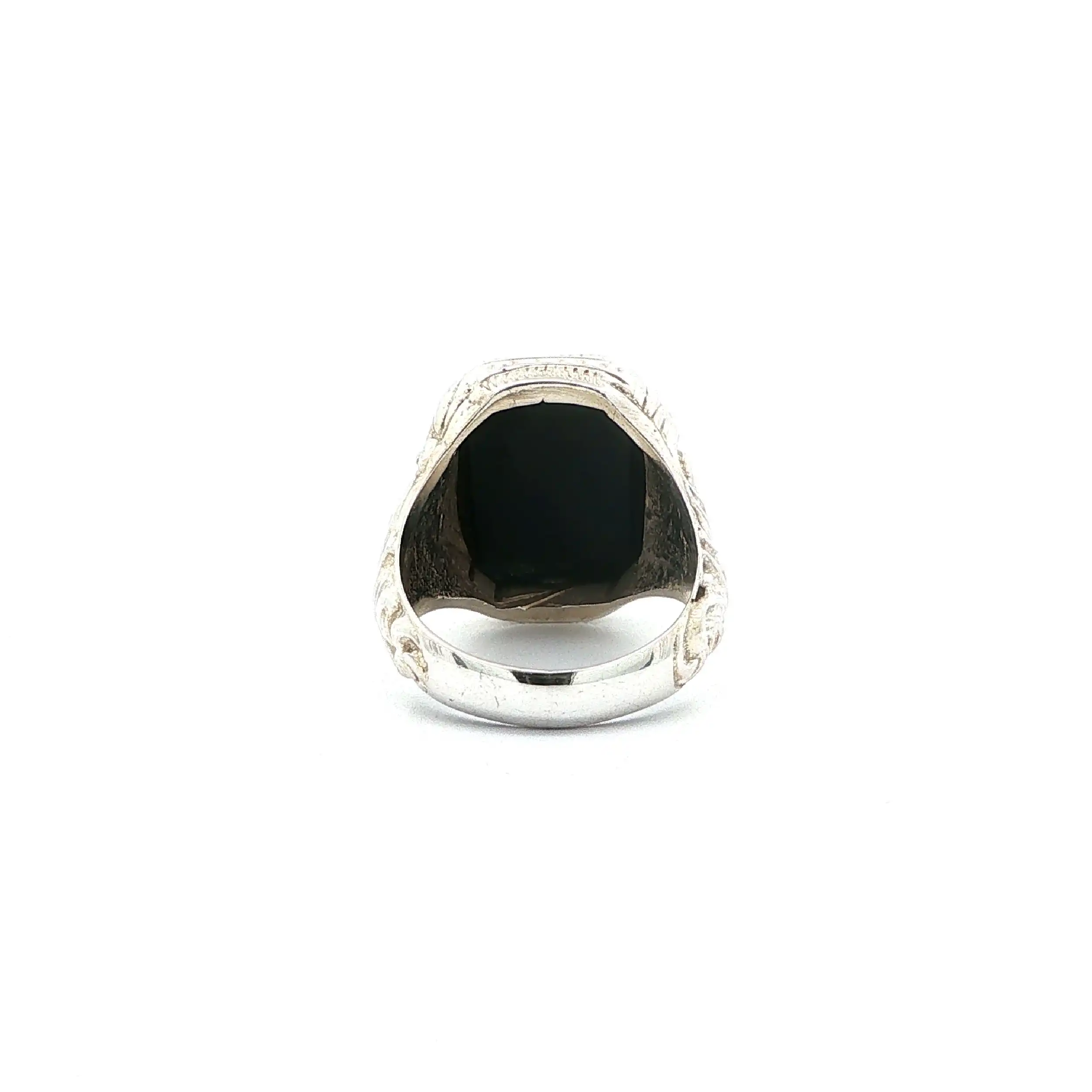 Silberring mit Onyx