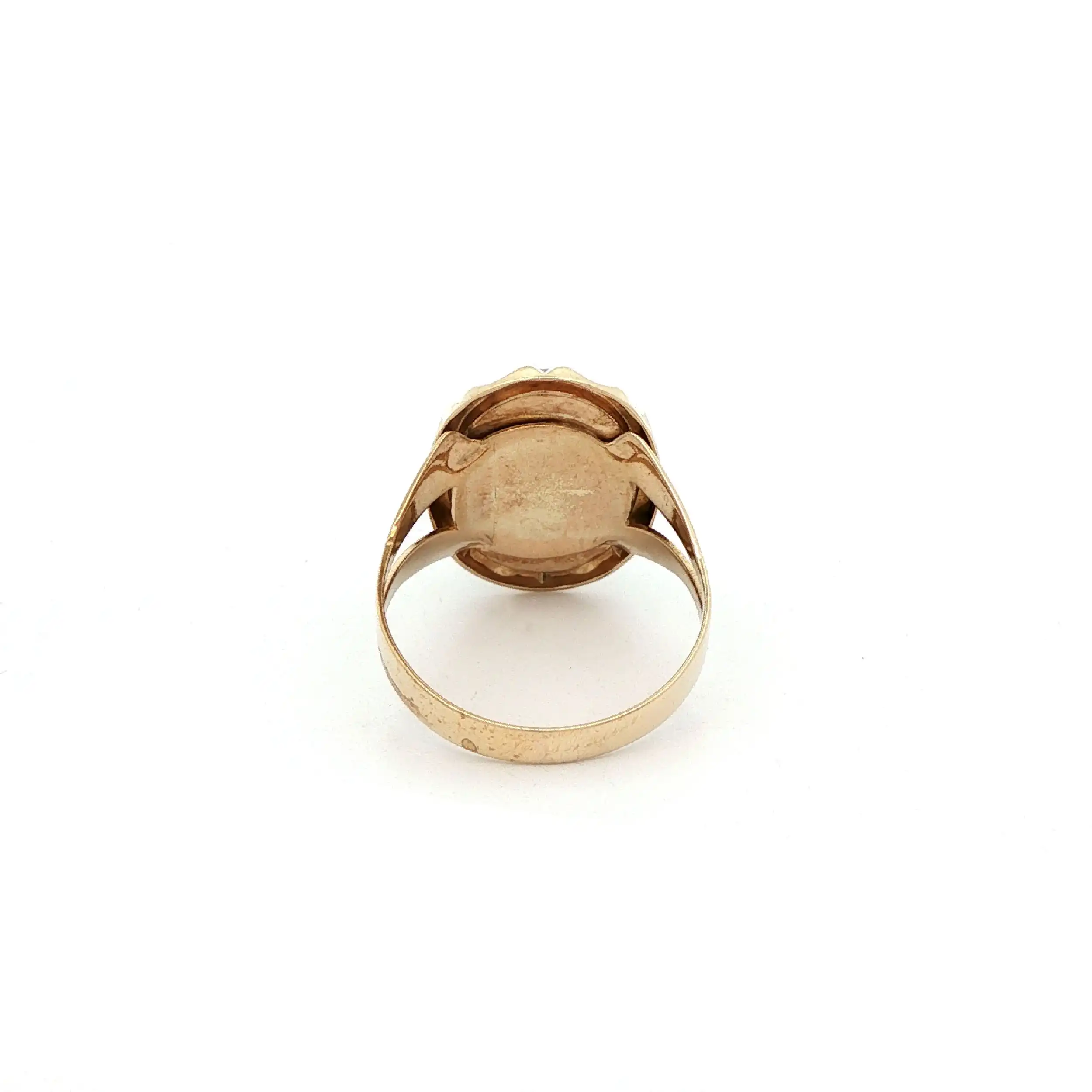 Ring Gelbgold mit Gemme Ring Gelbgold mit Gemme