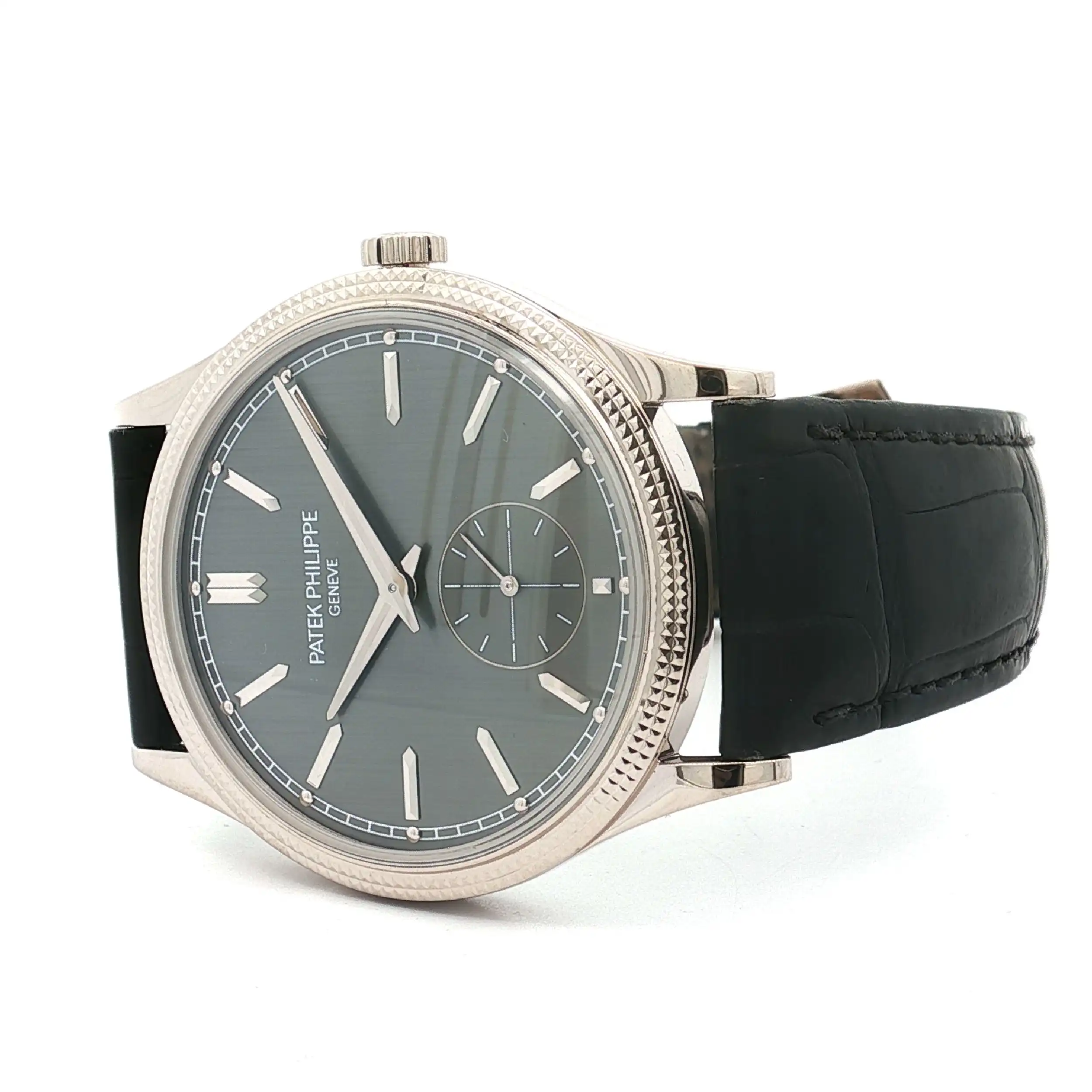 Herrenuhr Patek Philippe Calatrava 39mm Weißgold