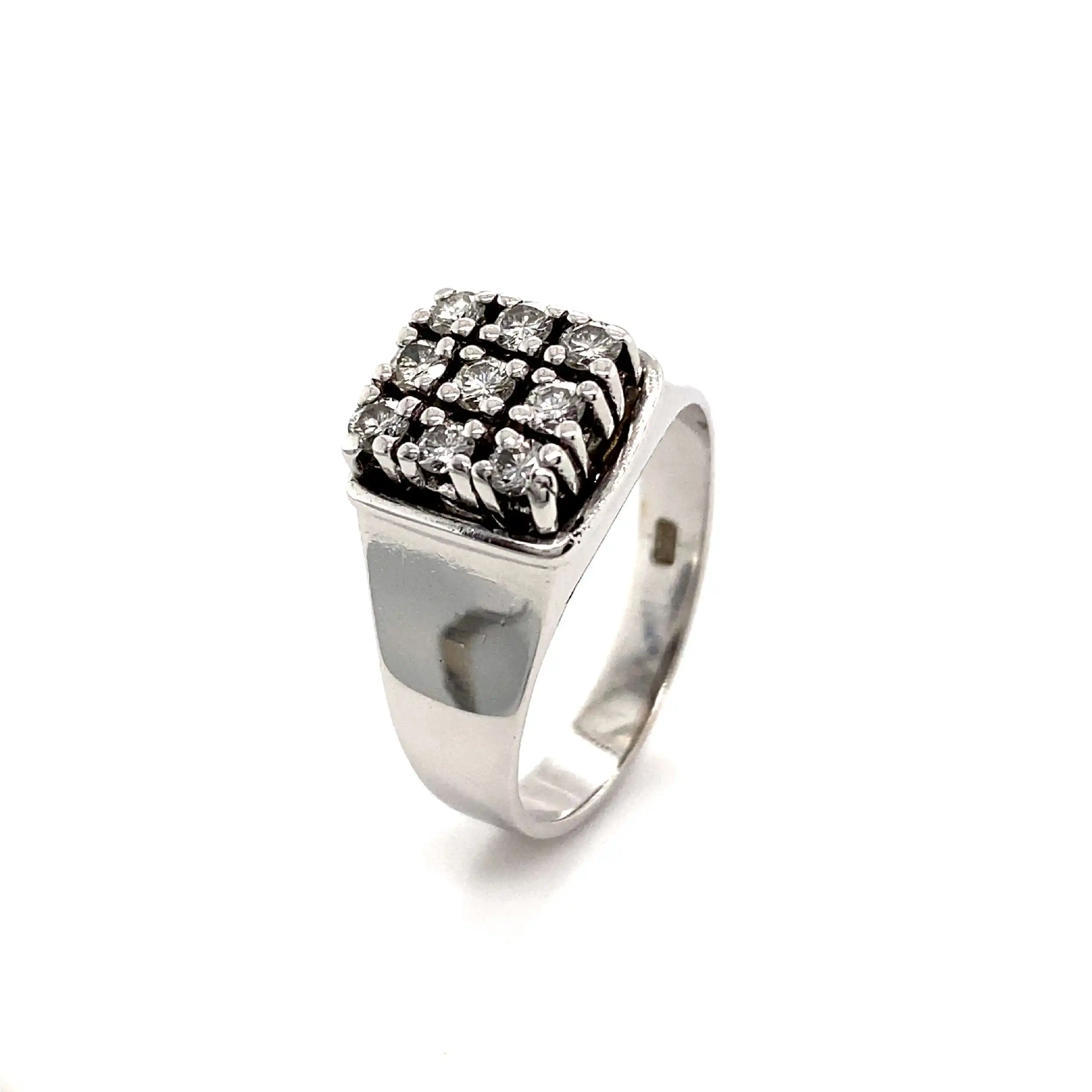 Ring Weißgold mit Brillanten
