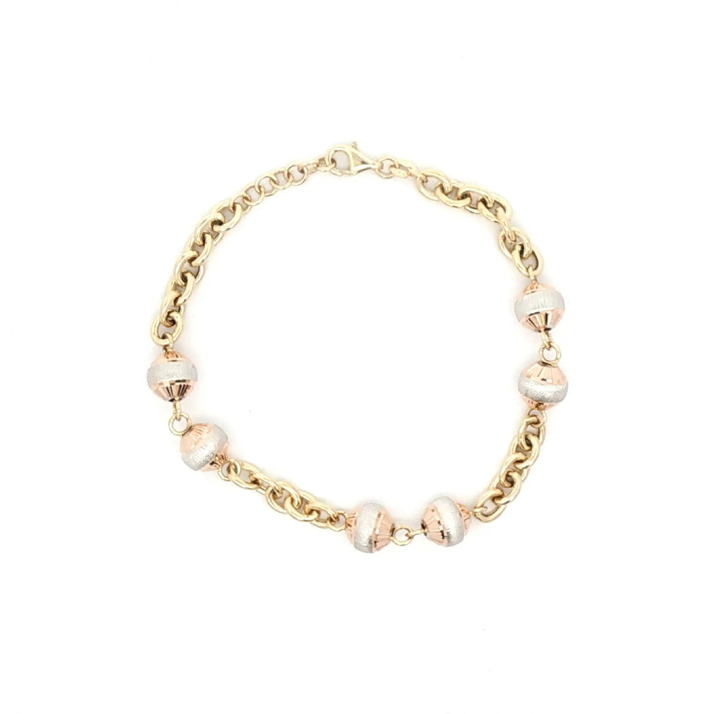 Armband Tricolor mit Kugeln