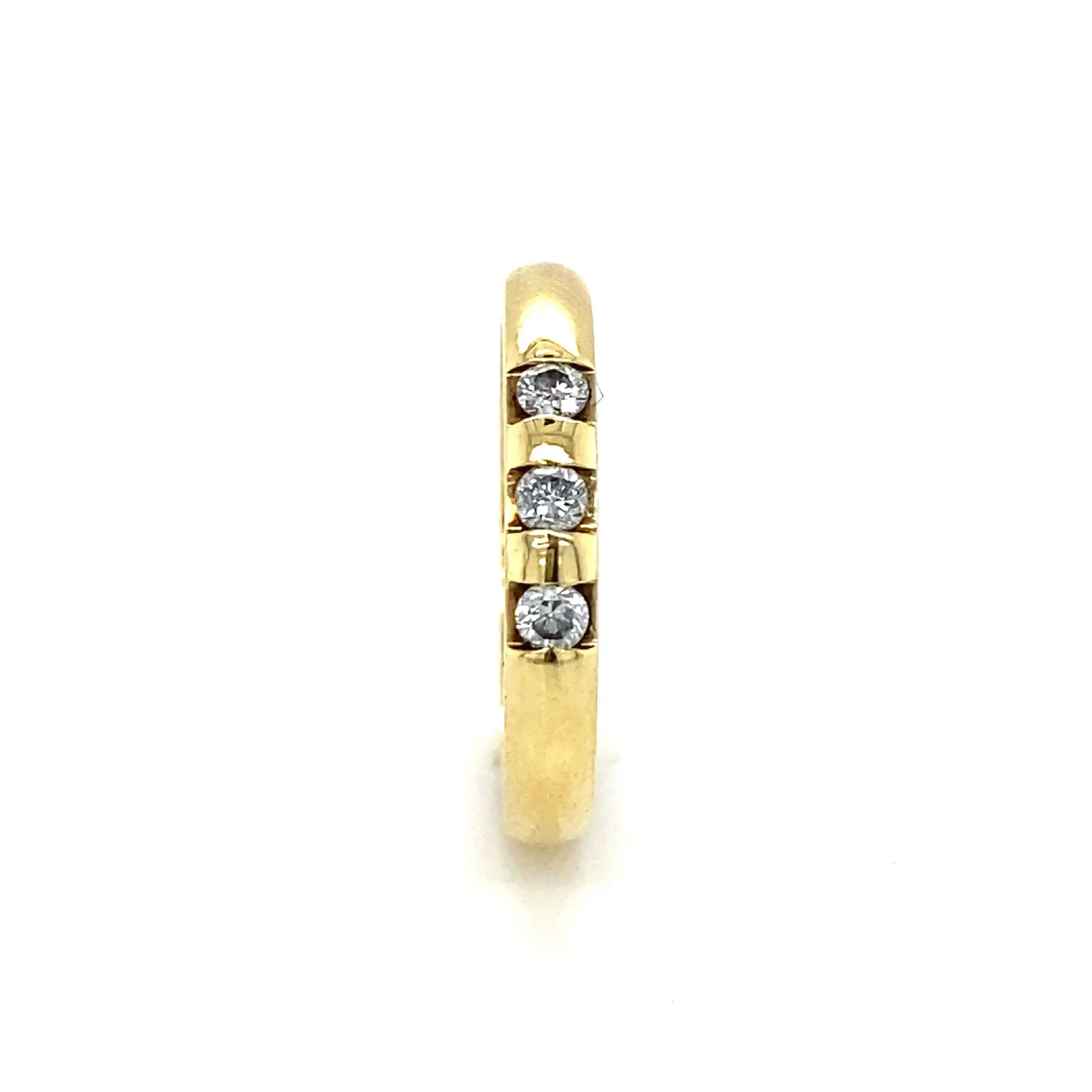 Ring Gelbgold mit Brillanten Ring Gelbgold mit Brillanten