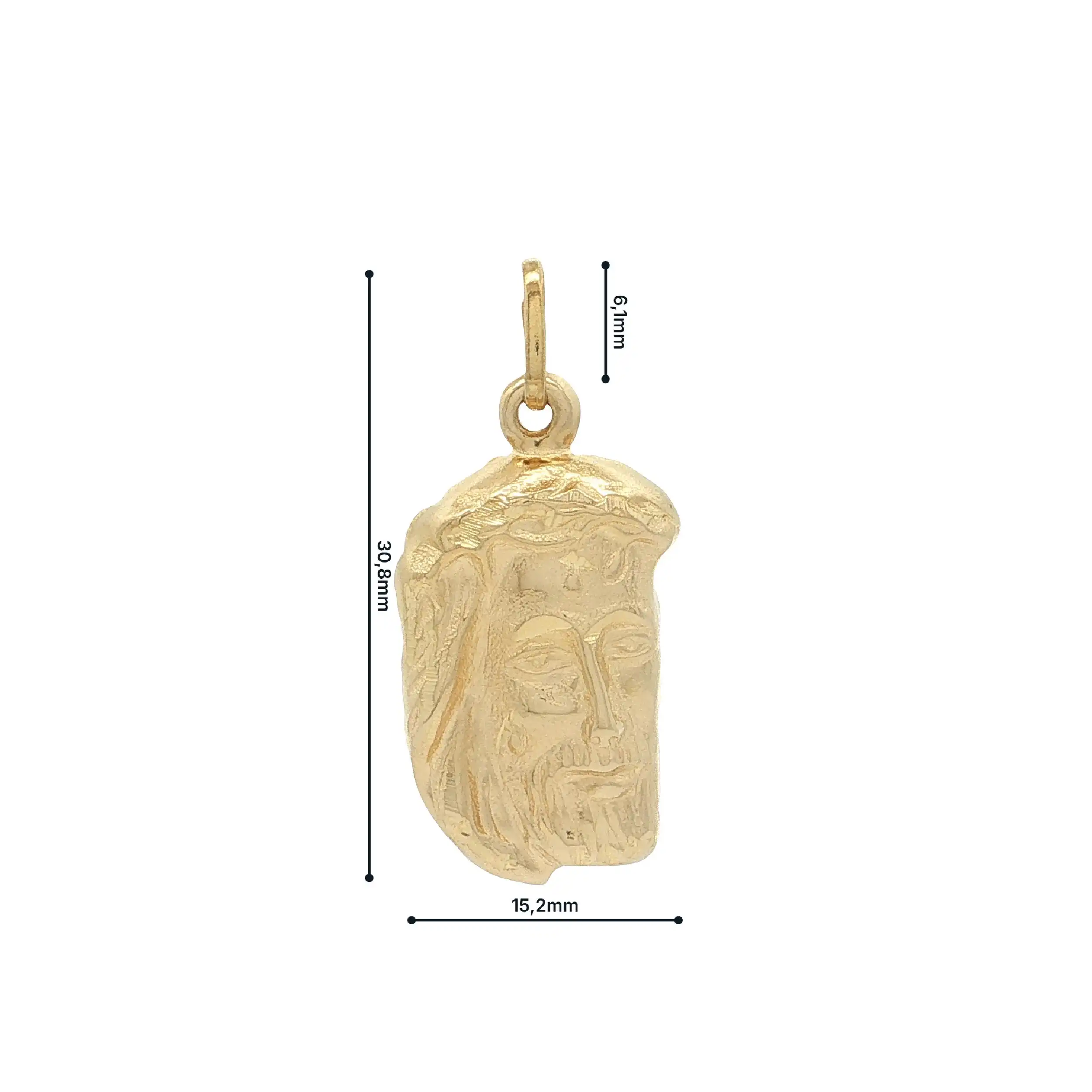 Anhänger Gelbgold "Jesus"