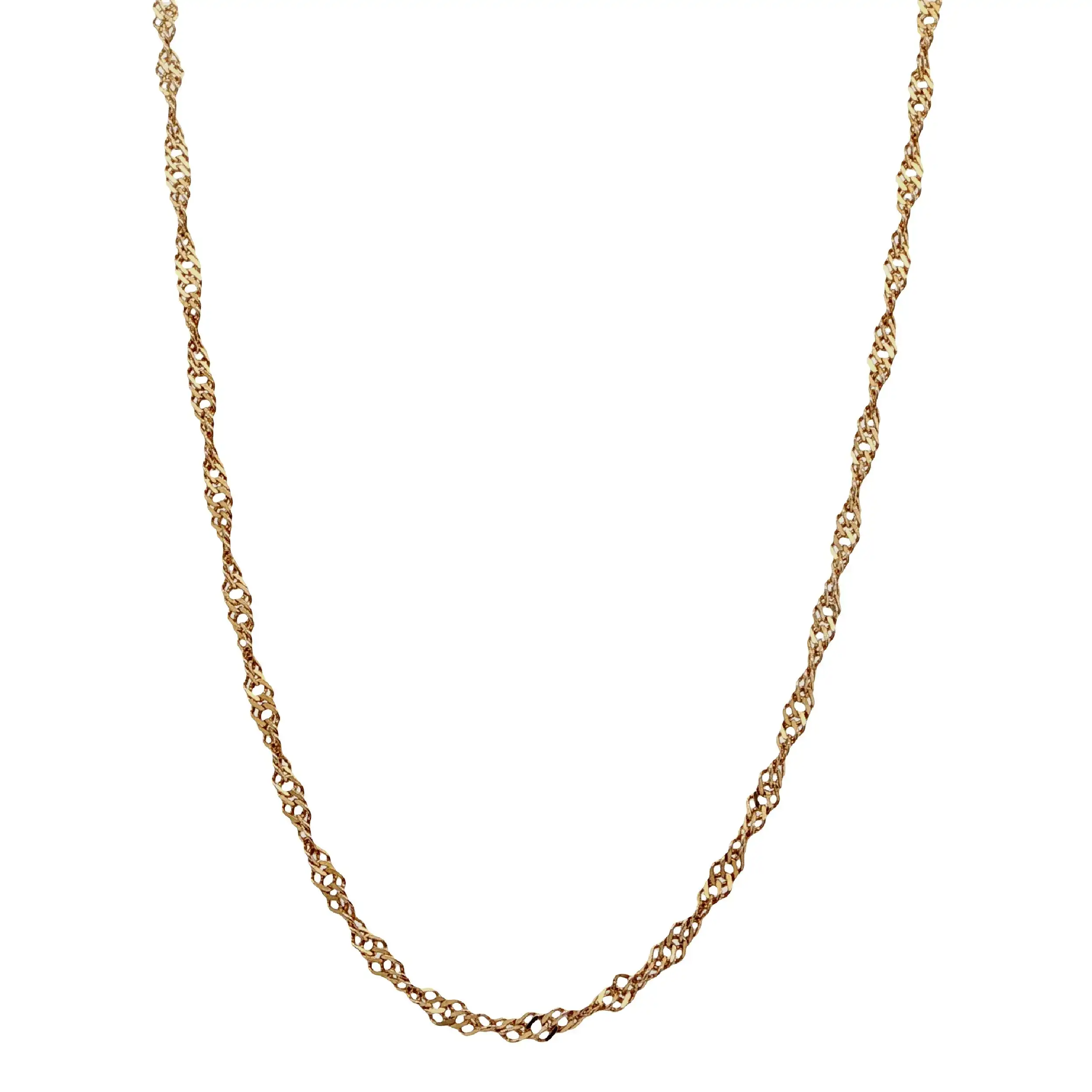 Singapurkette Gelbgold Singapurkette Gelbgold