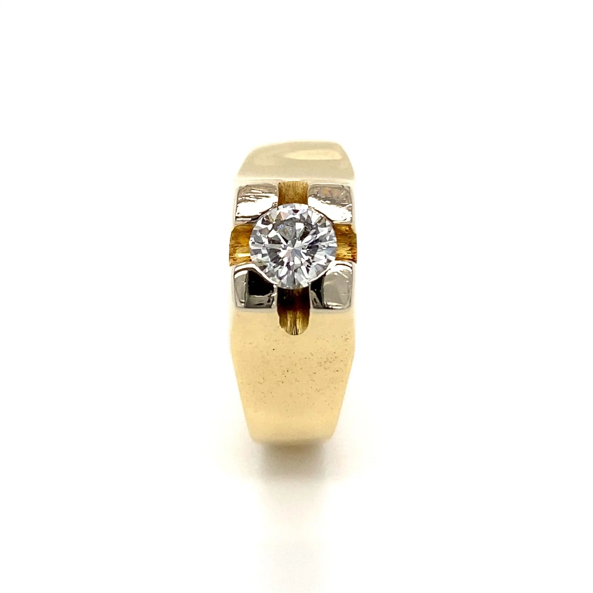 Ring Gelbgold mit Brillant