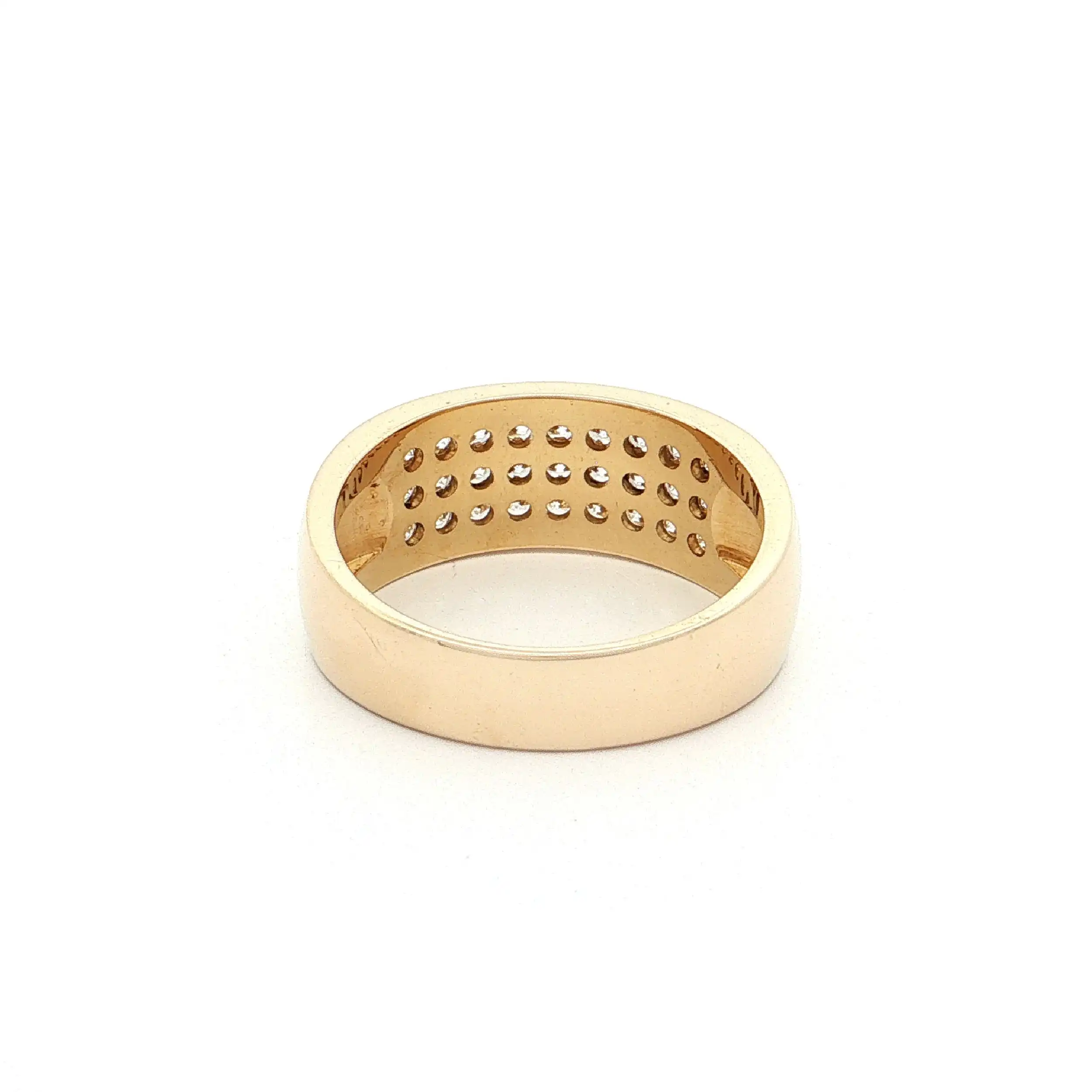 Ring Gelbgold mit Zirkonia