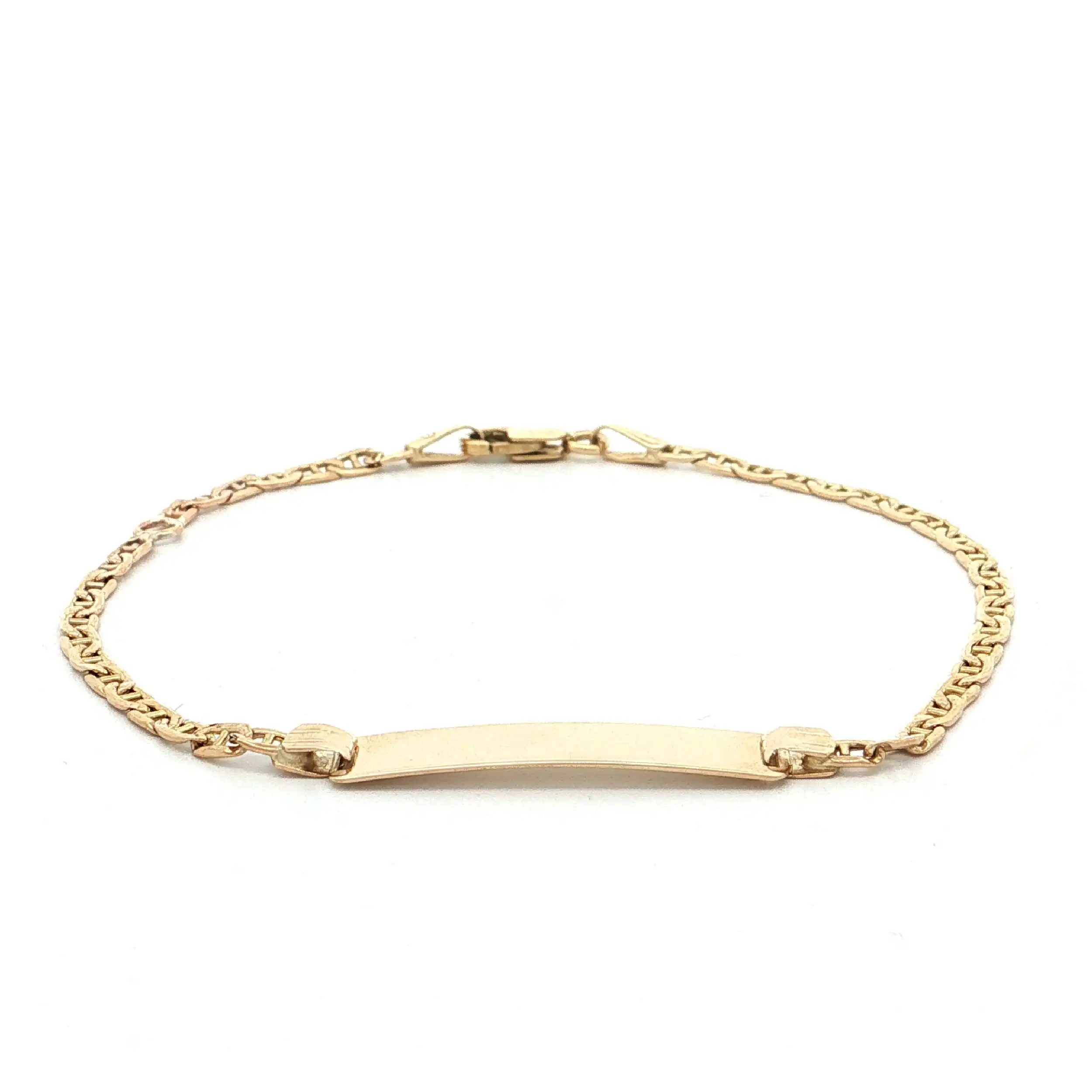 Identarmband Gelbgold
