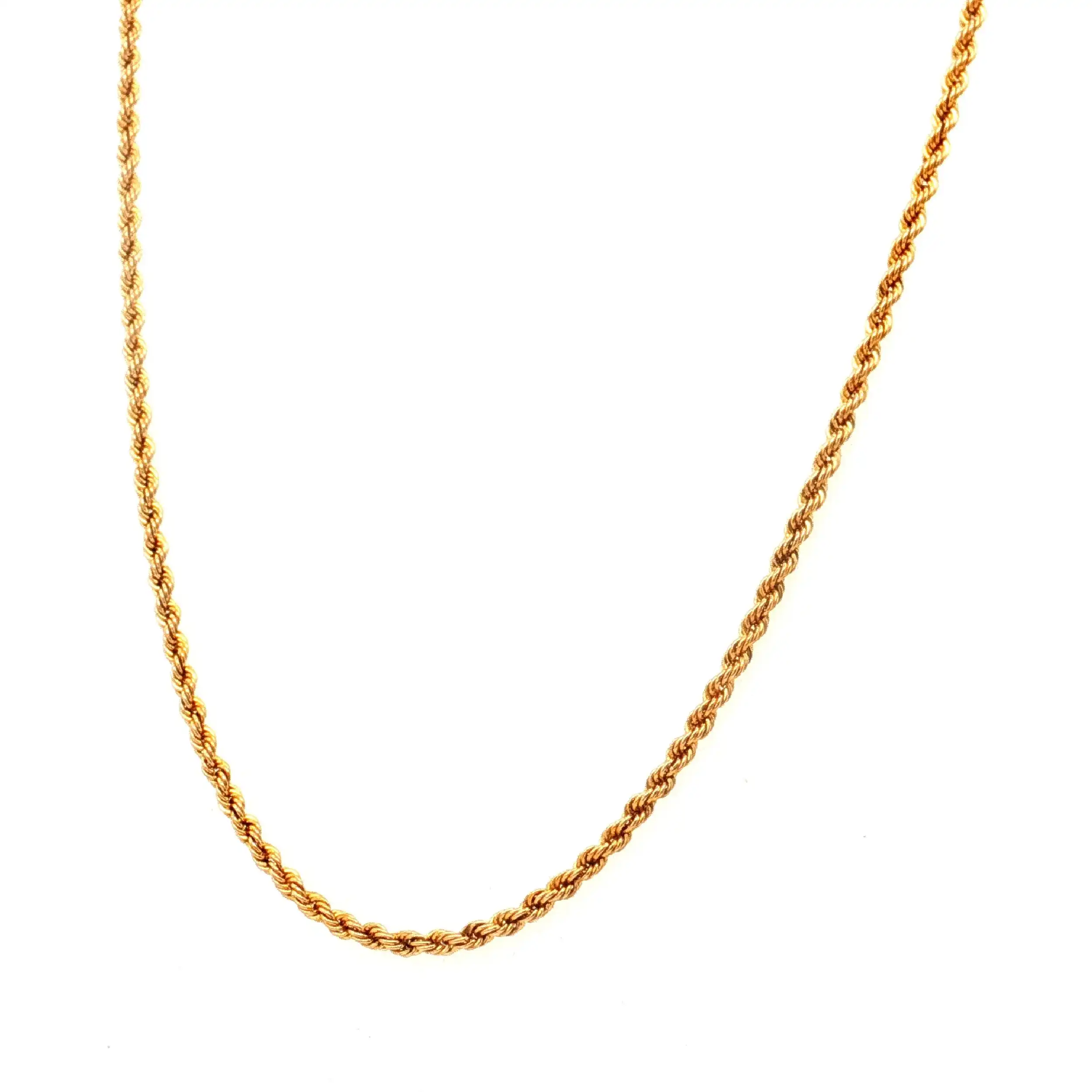 Kette Gelbgold gedreht