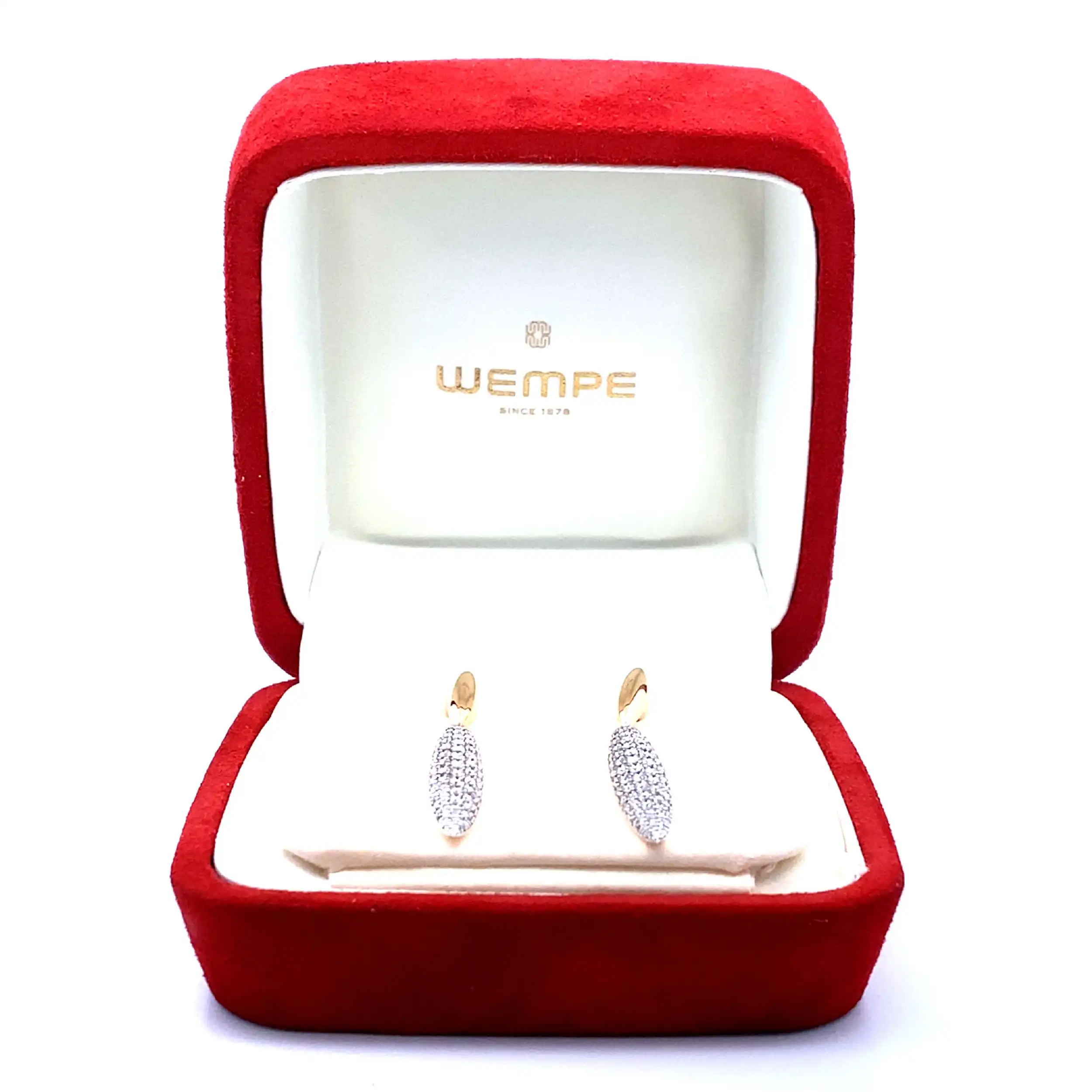 Ohrstecker Bicolor Sensual Cocoon Wempe by Kim mit Brillanten Ohrstecker Bicolor Sensual Cocoon Wempe by Kim mit Brillanten