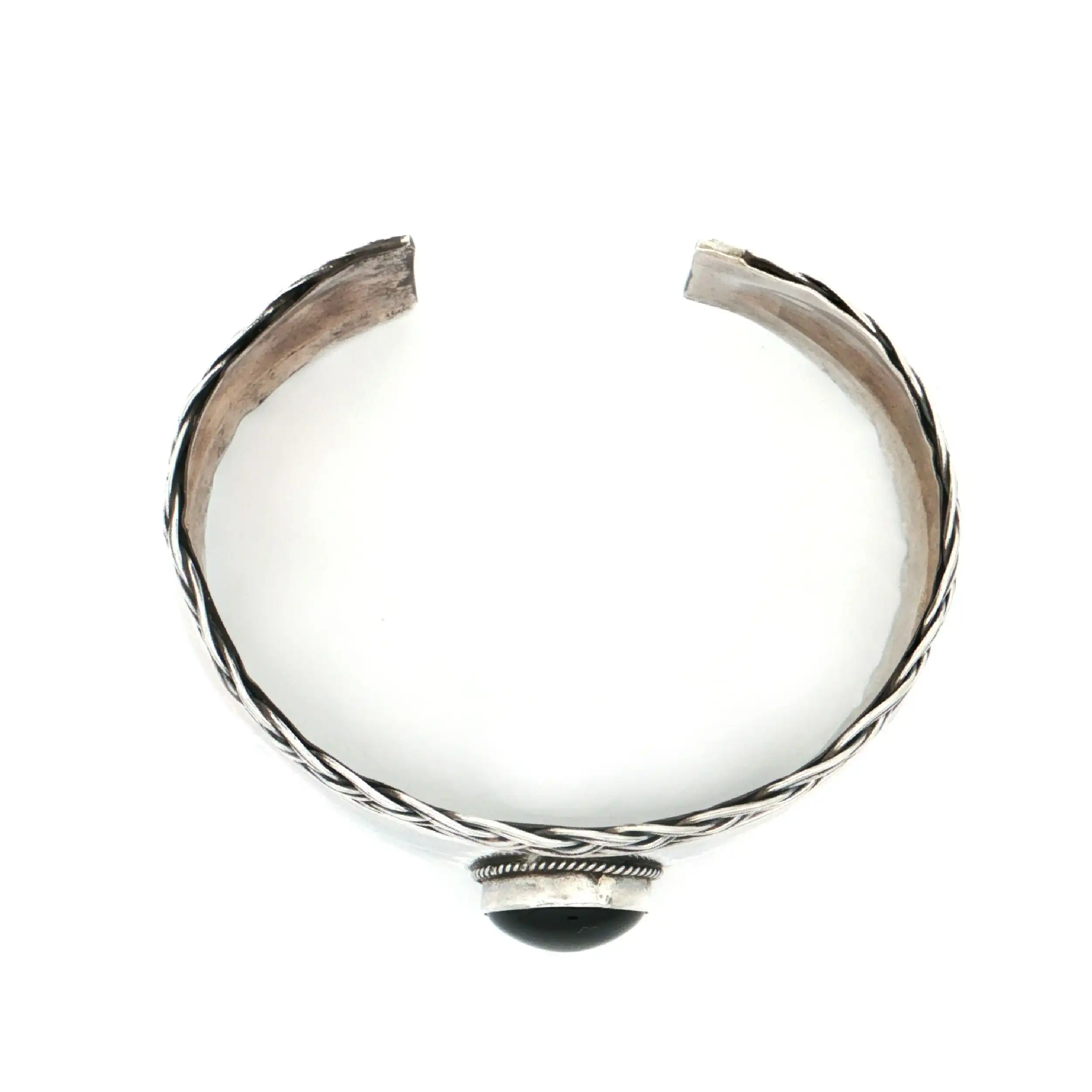 Armreif Silber mit Onyx Armreif Silber mit Onyx